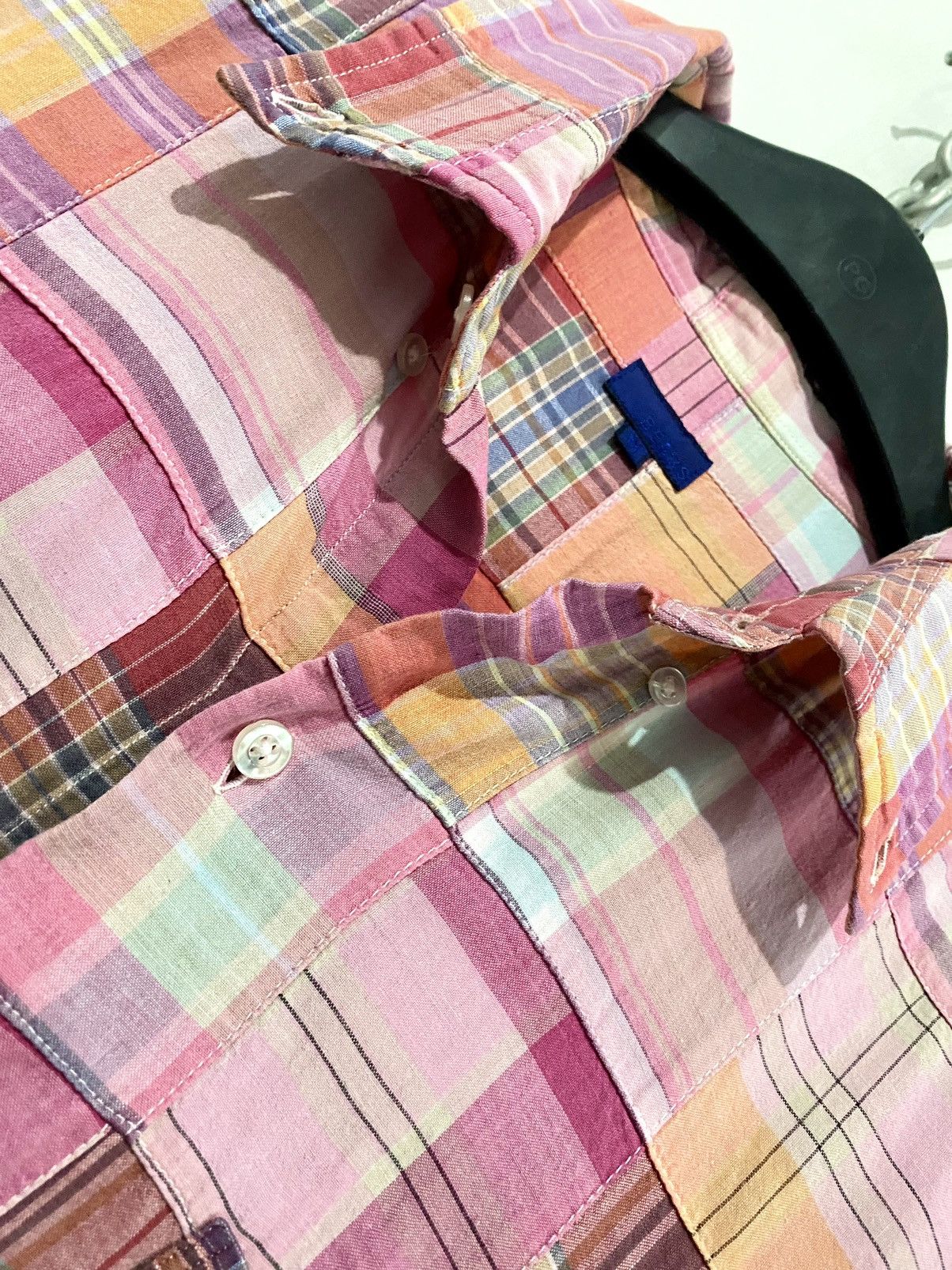 Beams Plus × Beauty Beast × Japanese Brand Beams plus 🇯🇵 edition patchwork button shirt Size US L / EU 52-54 / 3 - 7 Thumbnail
