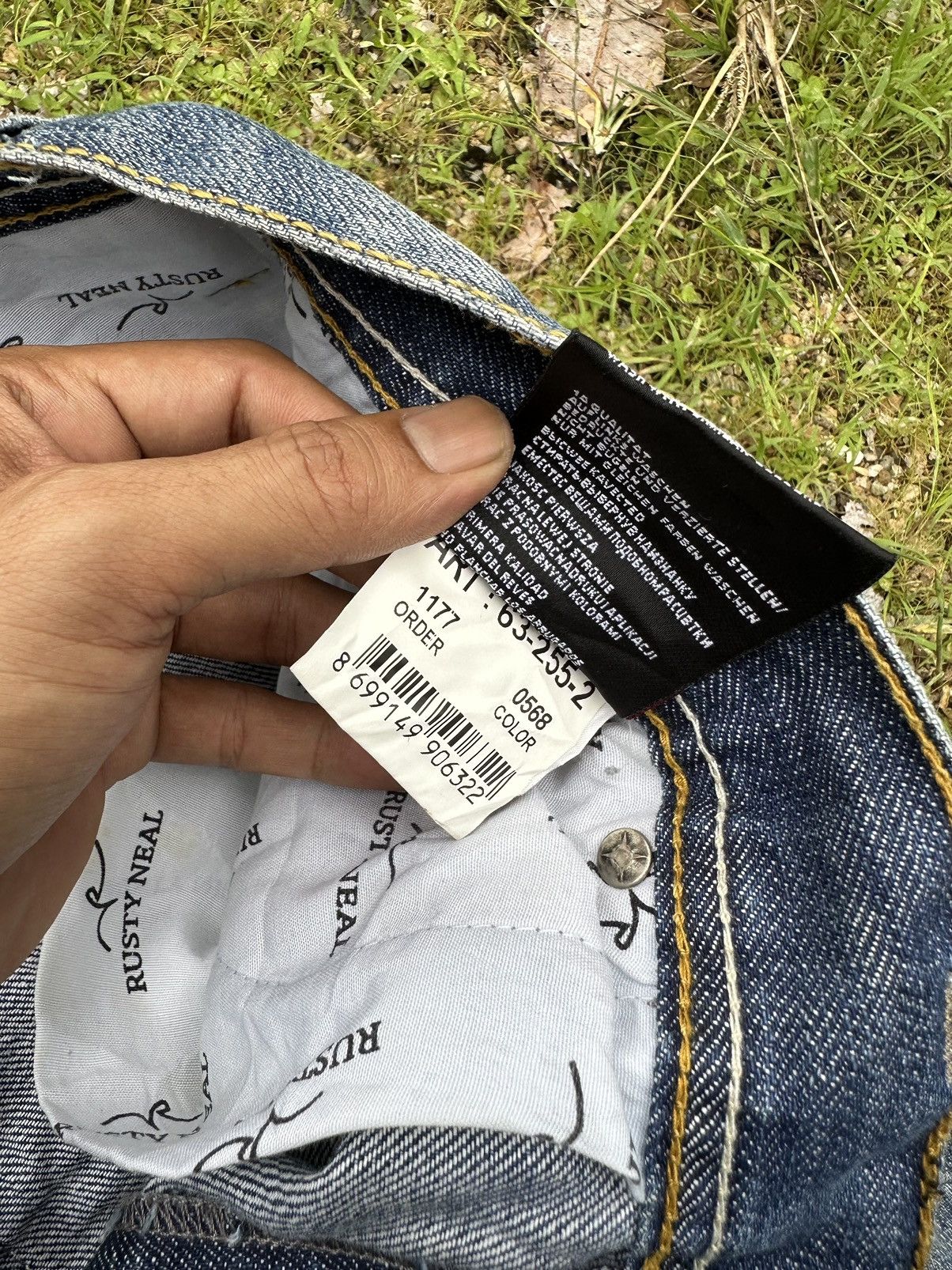 Seditionaries CRAZY RUSTY NEAL CULTURE OF DENIM PANTS W36 Size US 36 / EU 52 - 13 Thumbnail