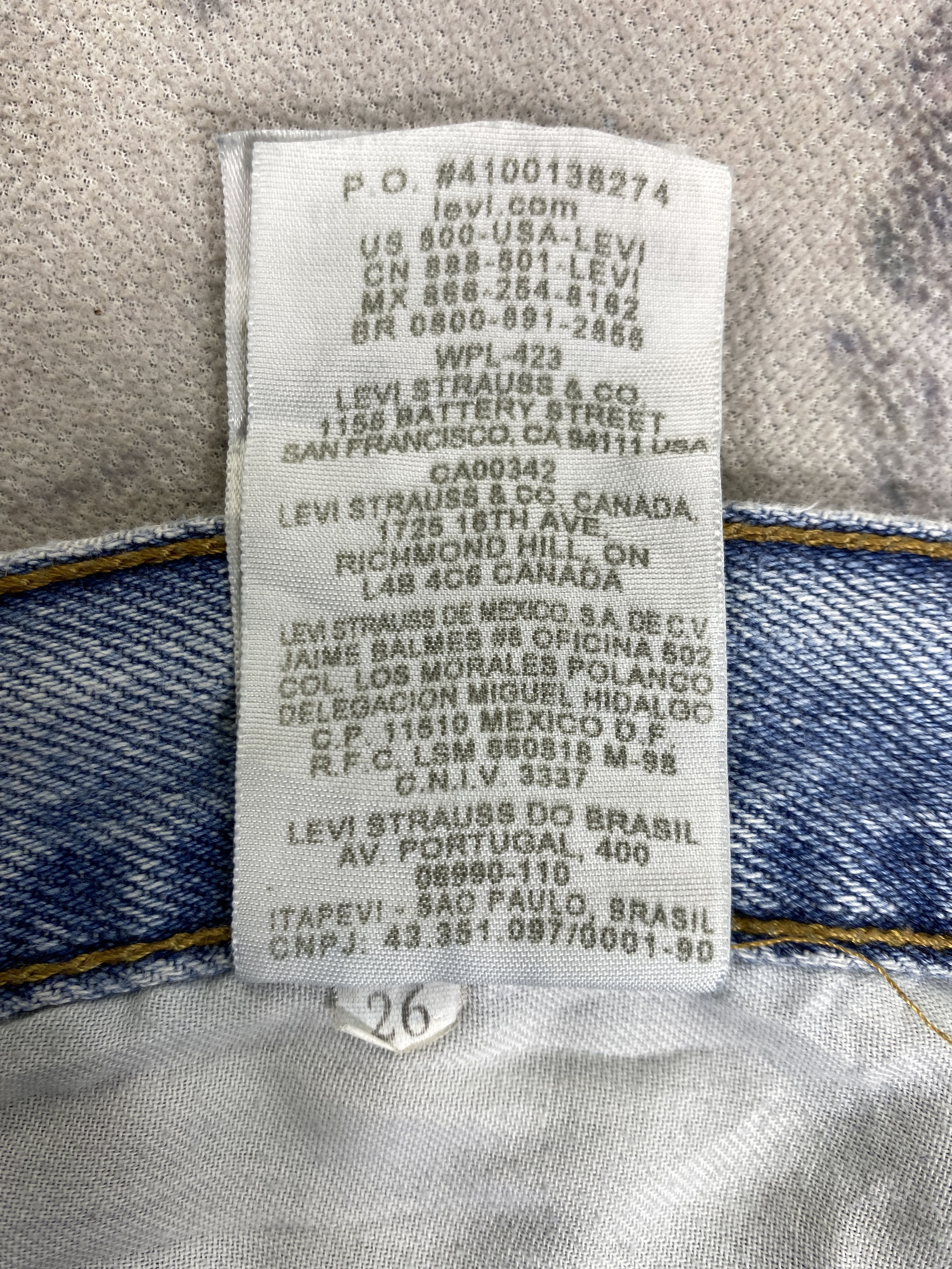 Levi's Vintage Levi's 560 Light Wash Denim 34 x 29 -JN500 Size US 34 / EU 50 - 11 Thumbnail