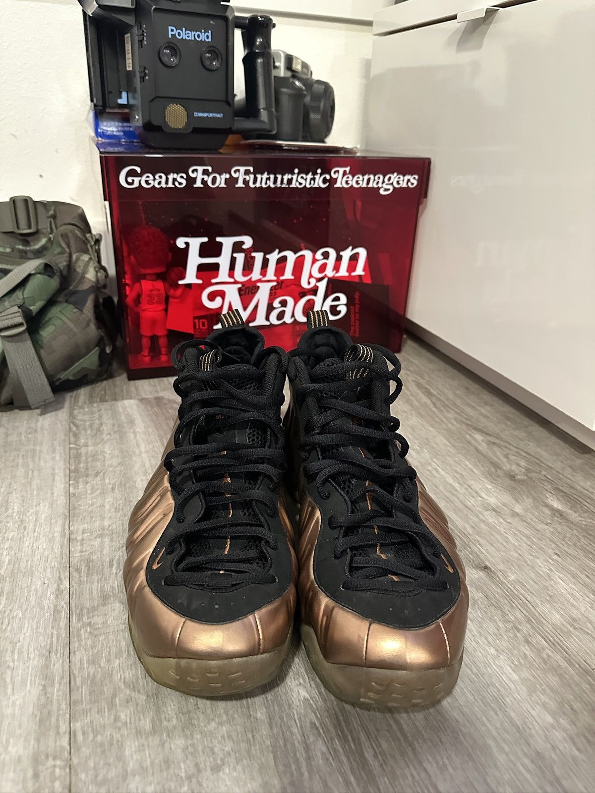 Nike 2009 Copper Foamposites Size US 11.5 / EU 44-45 - 2 Thumbnail