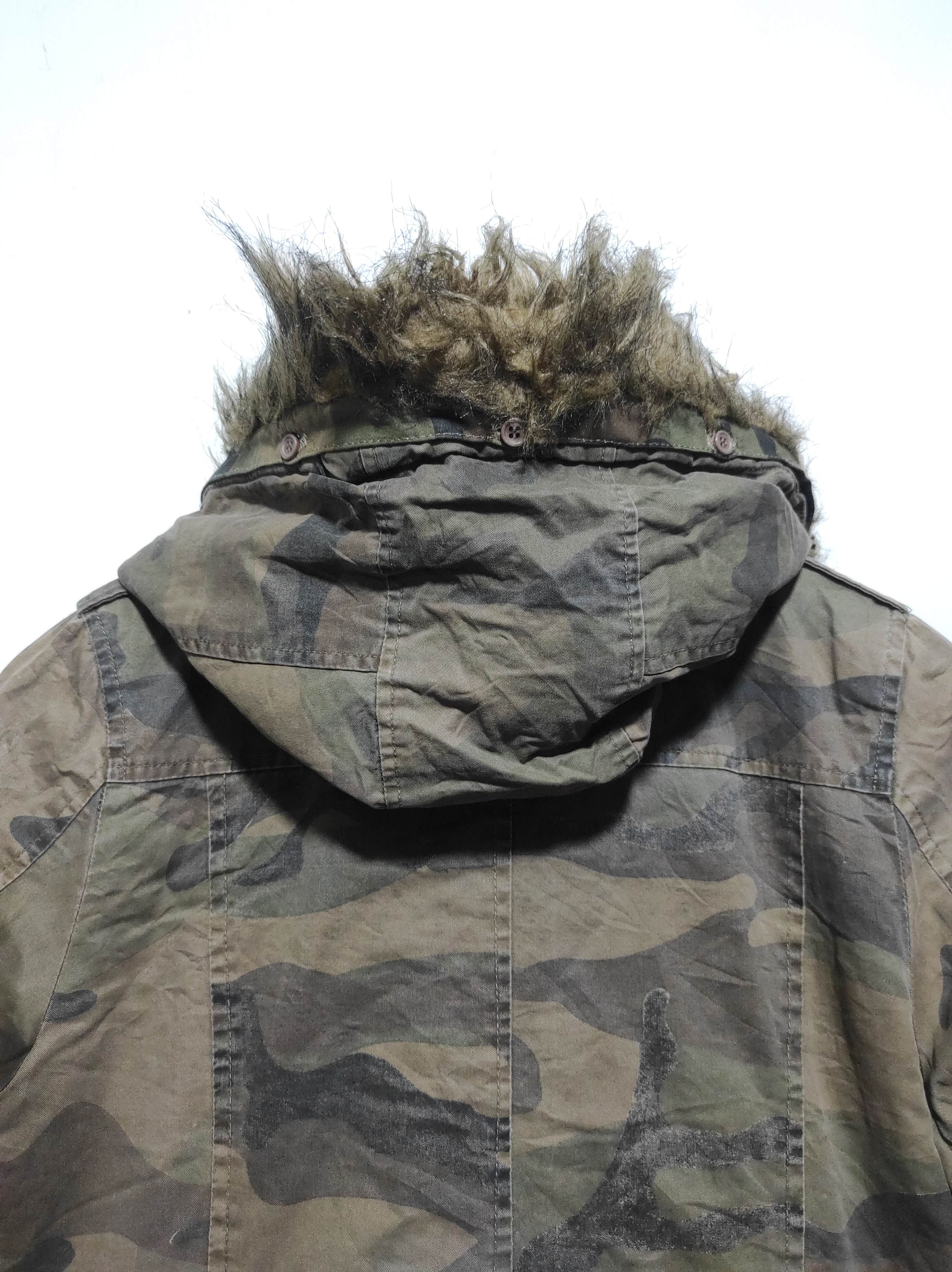 Hysteric Glamour XAJA Camo Parka Fur Hoodie Jacket Ifsixwasnine Lgb Style Size US M / EU 48-50 / 2 - 20 Thumbnail