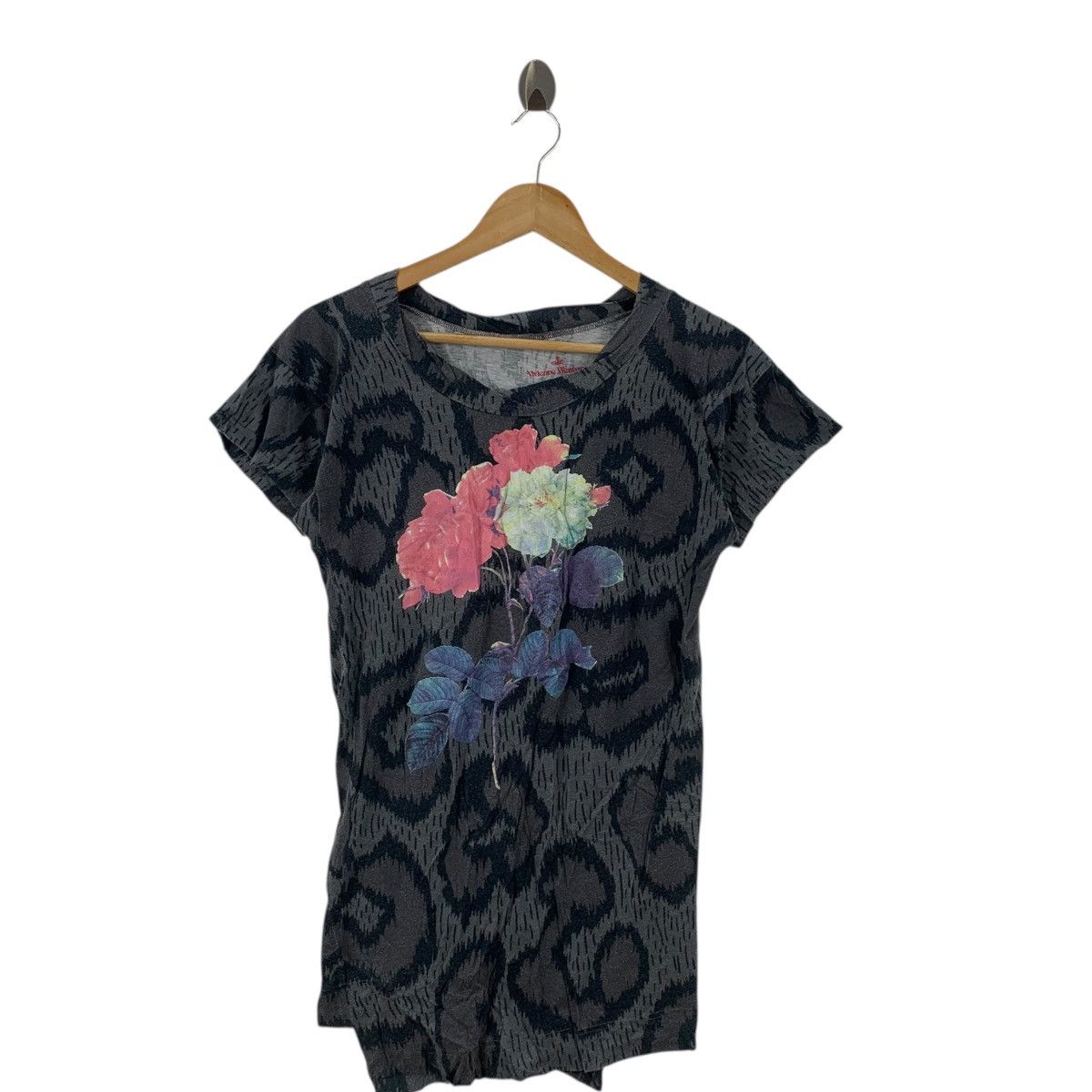 Vivienne Westwood Vintage VIVIENNE WESTWOOD Red Label Floral AOP Tee Shirt Top Size M / US 6-8 / IT 42-44 - 3 Thumbnail