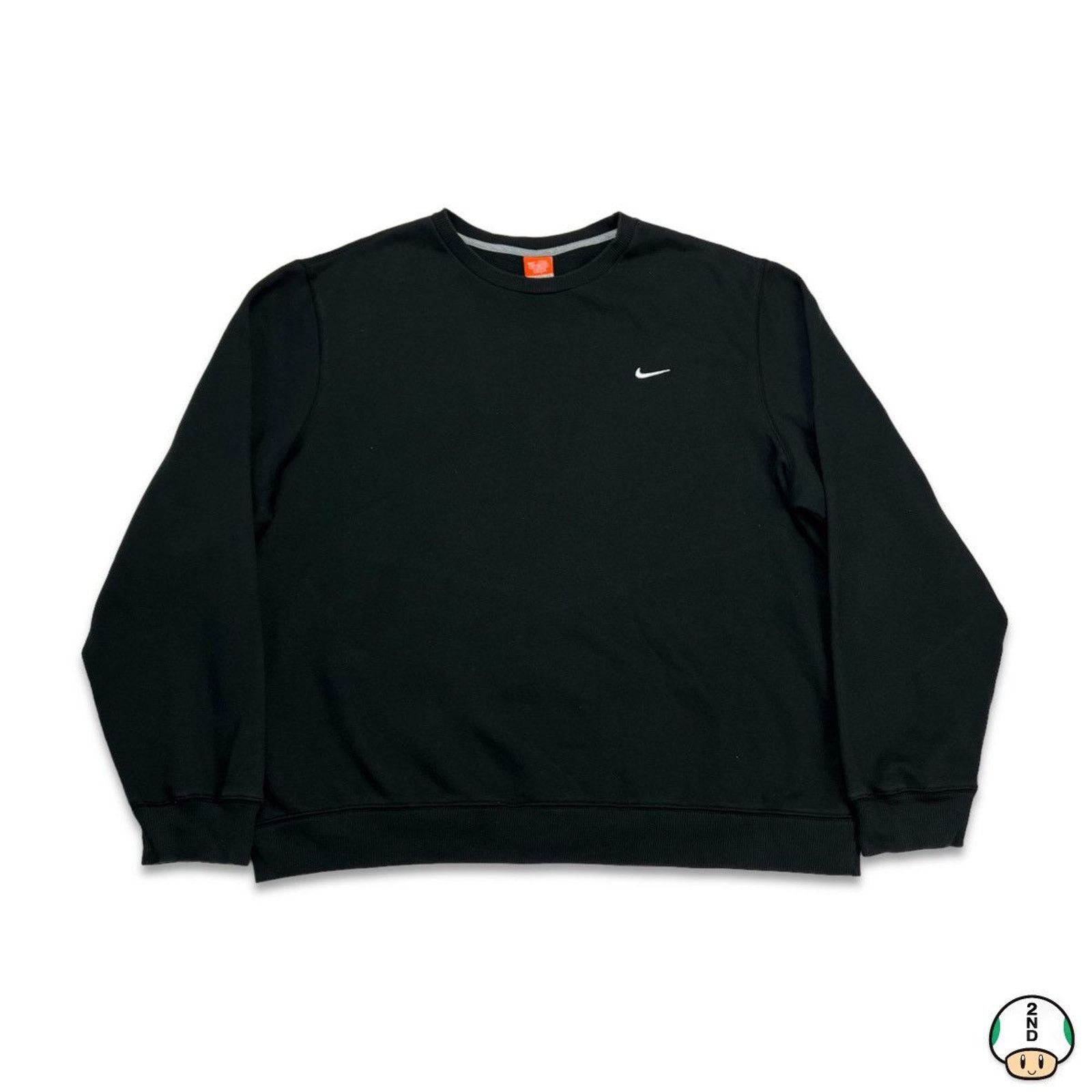 Nike × Vintage Nike Sportswear Sweatshirt 2XL Swoosh Pullover Crewneck Size US XXL / EU 58 / 5 - 1 Thumbnail