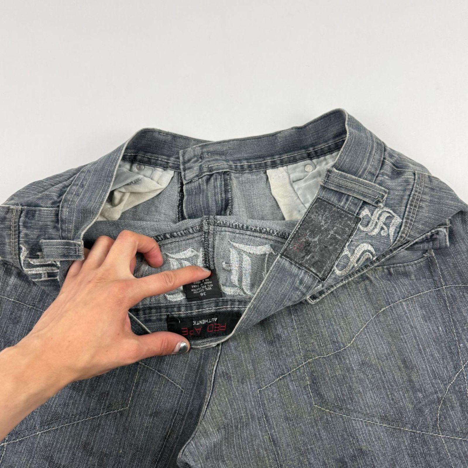 archive diesel flared bush jeans 00s y2k Vintage y2k baggy wide 