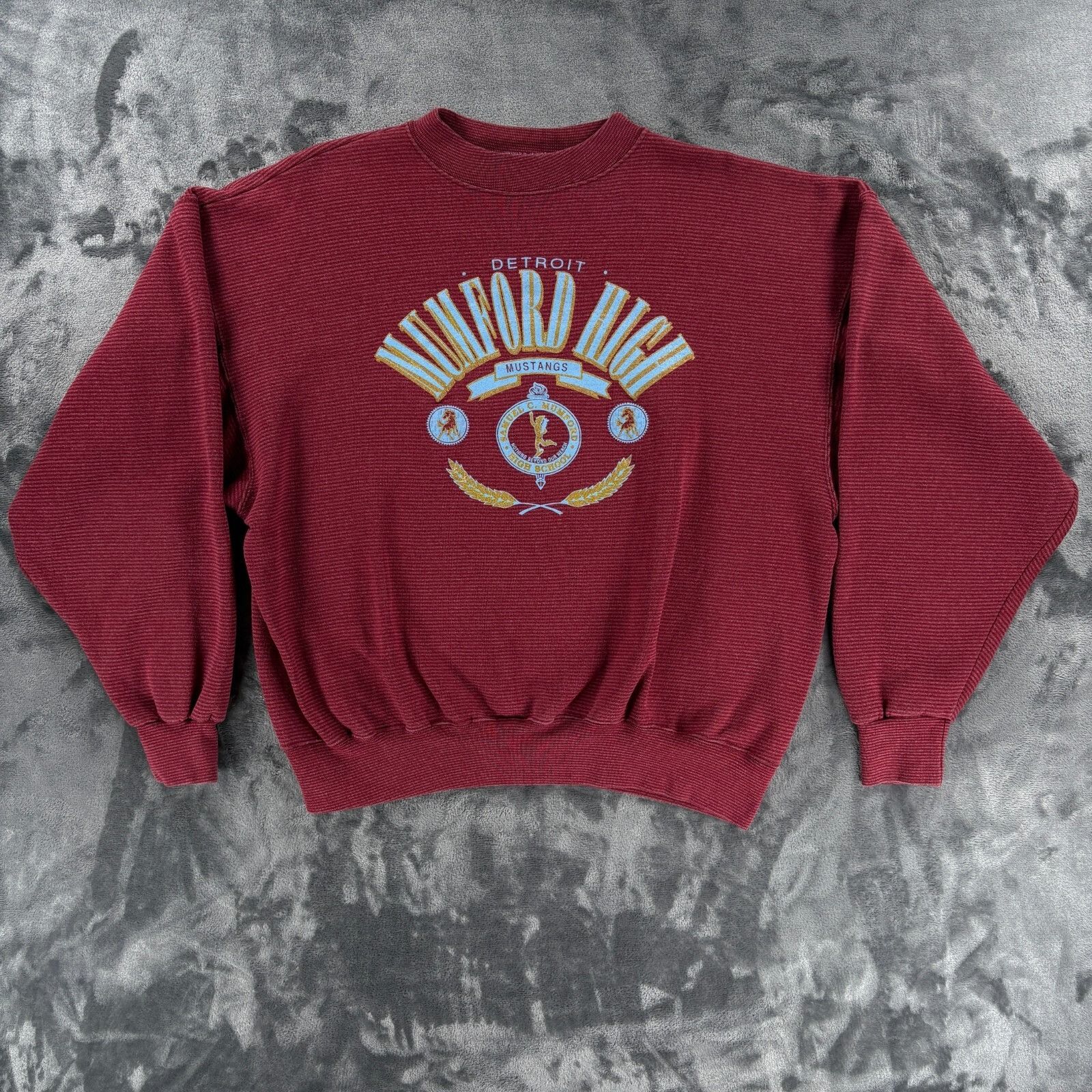 Other Genius Sweatshirt Men L/XL Detroit High School Mumford Musta Size US L / EU 52-54 / 3 - 11 Thumbnail