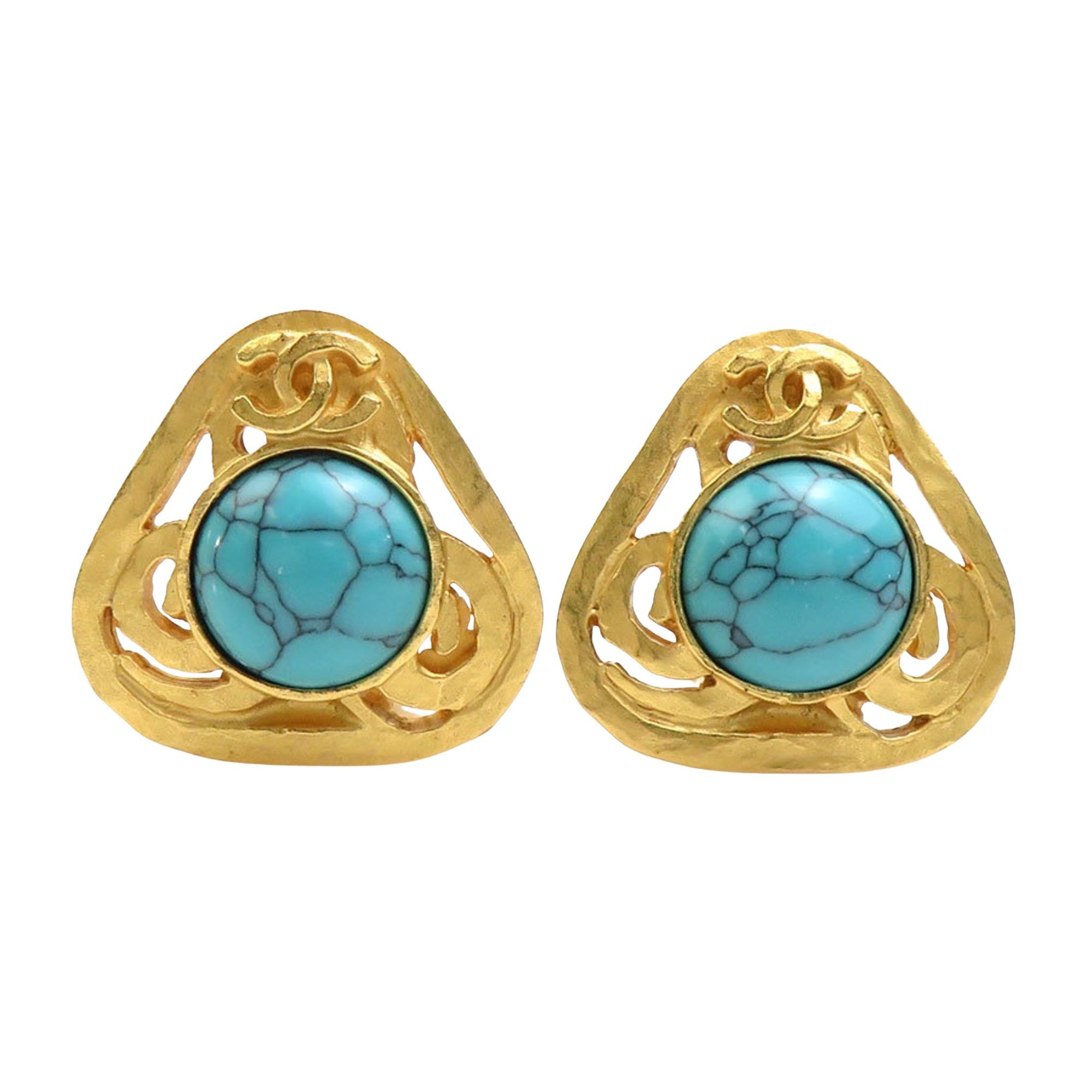 Chanel Chanel Coco Mark earring Size ONE SIZE - 1 Thumbnail