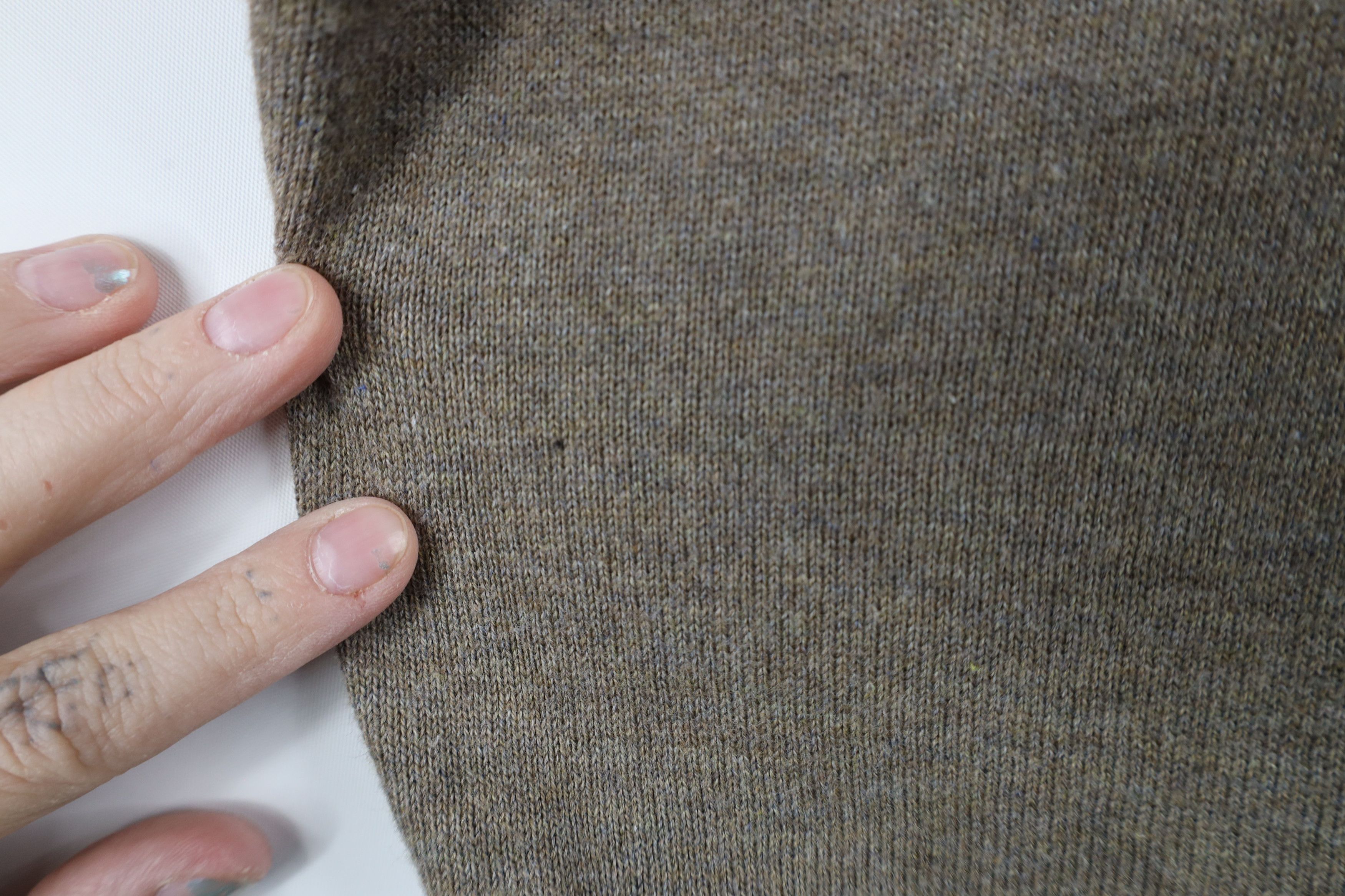 Vintage Vintage 90s Streetwear Cotton Knit Mock Neck Sweater Size US L / EU 52-54 / 3 - 4 Thumbnail