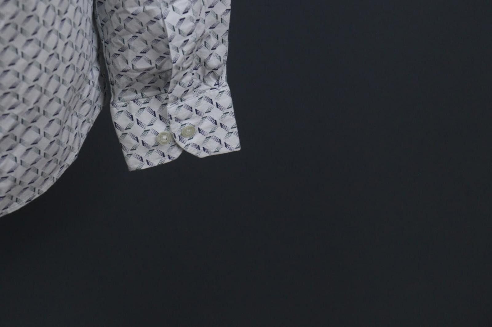 Lacoste Lacoste Multi Geometric Button-Down Shirt Size XL Size US XL / EU 56 / 4 - 11 Thumbnail