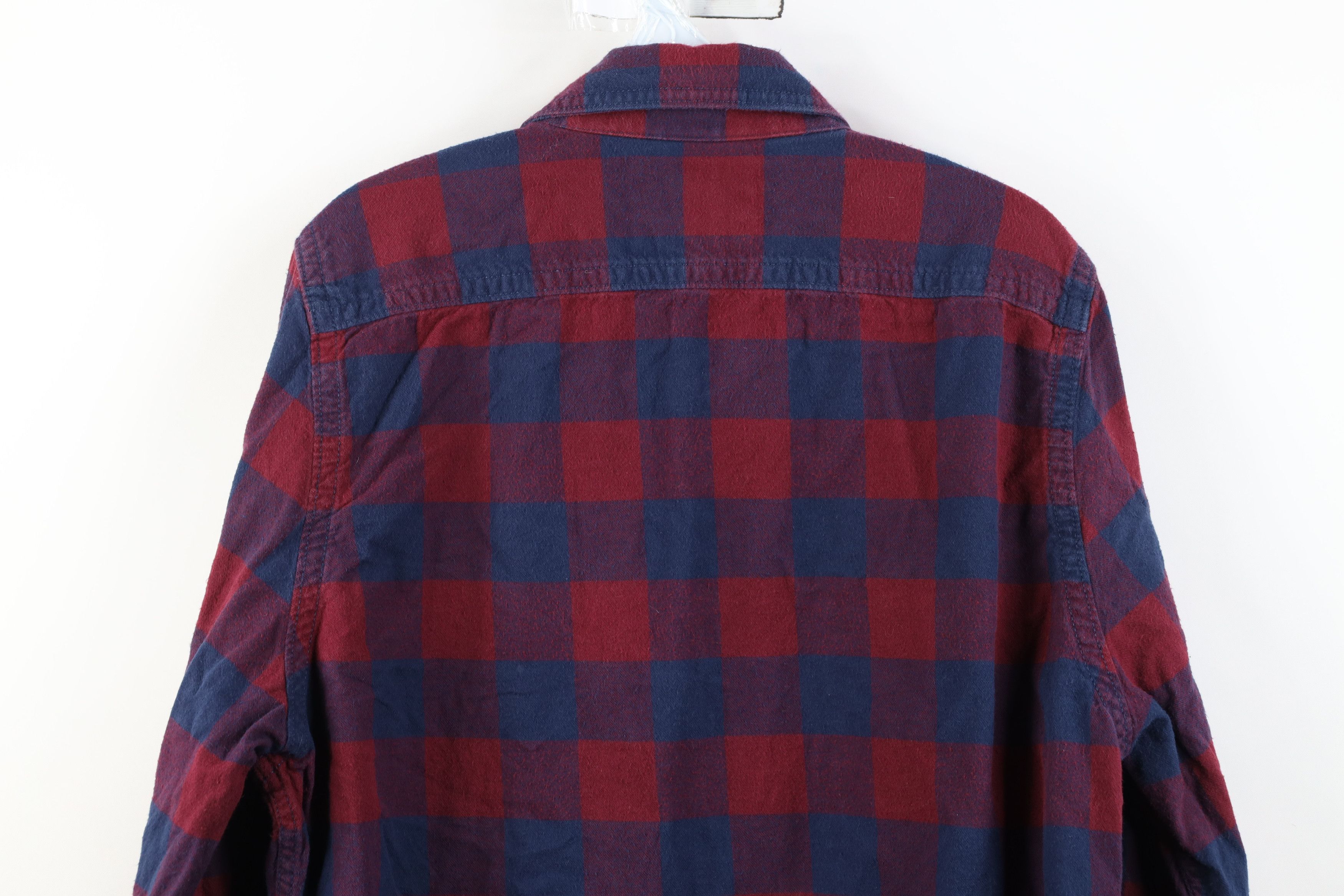 Abercrombie & Fitch Vintage 90s Y2K Abercrombie & Fitch Flannel Button Shirt Size US XL / EU 56 / 4 - 11 Thumbnail
