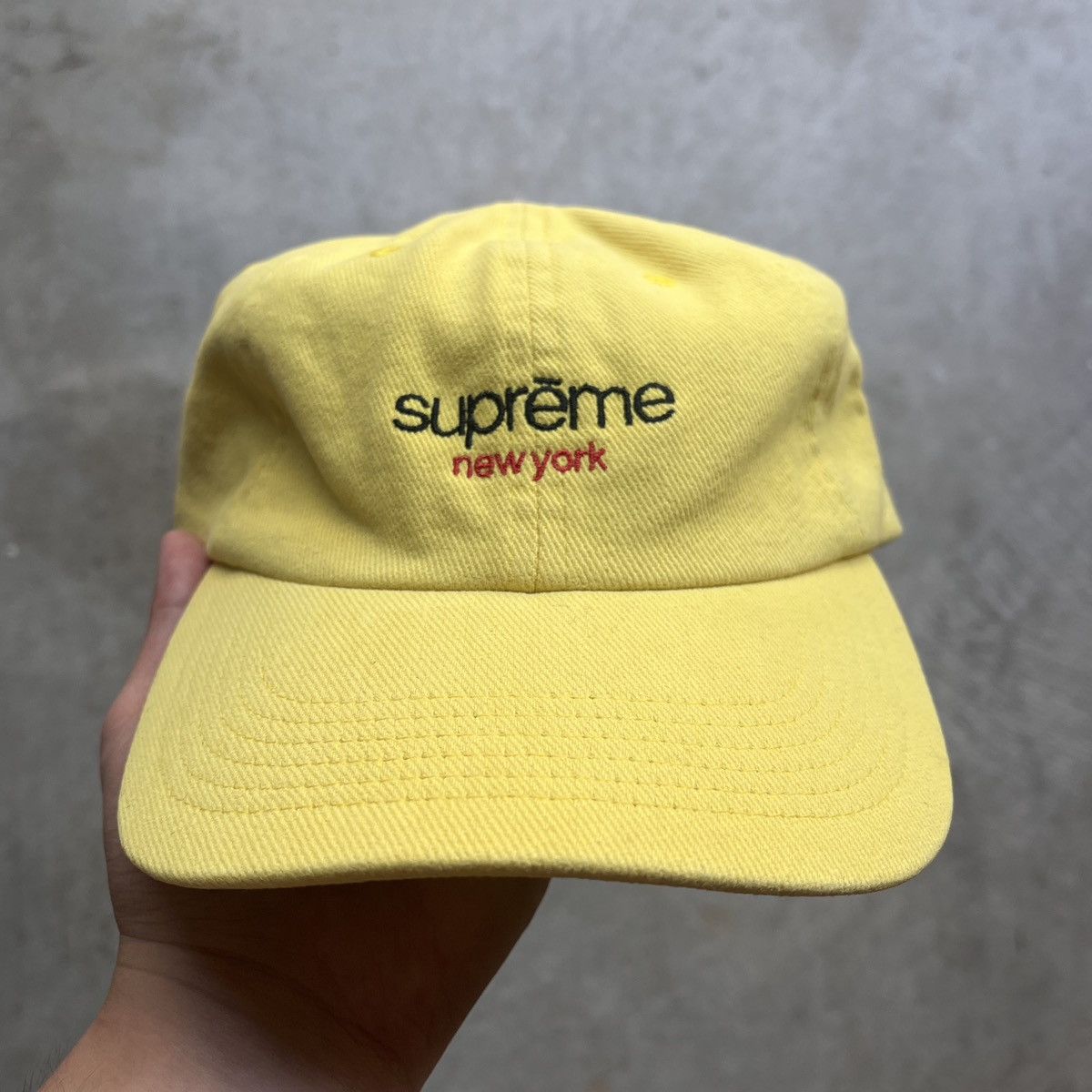 Supreme Classic Logo 6 Panel Hat | Grailed