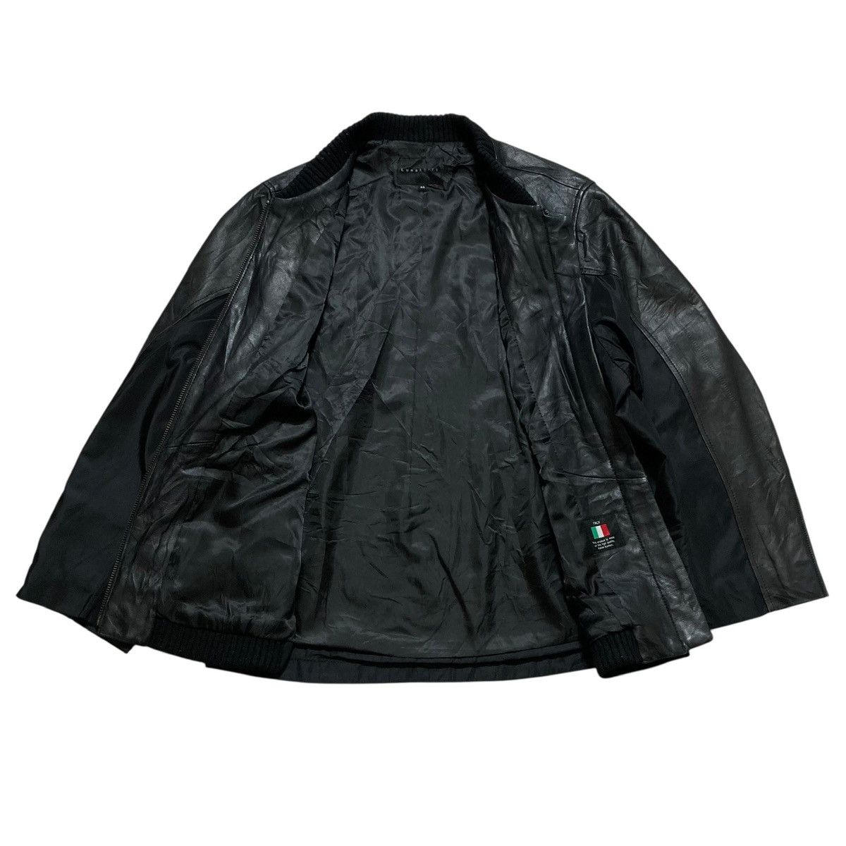 Ekam LUNAKORSS - Vintage Designer Leather Boxy Jacket Vkei Style Size US L / EU 52-54 / 3 - 4 Thumbnail