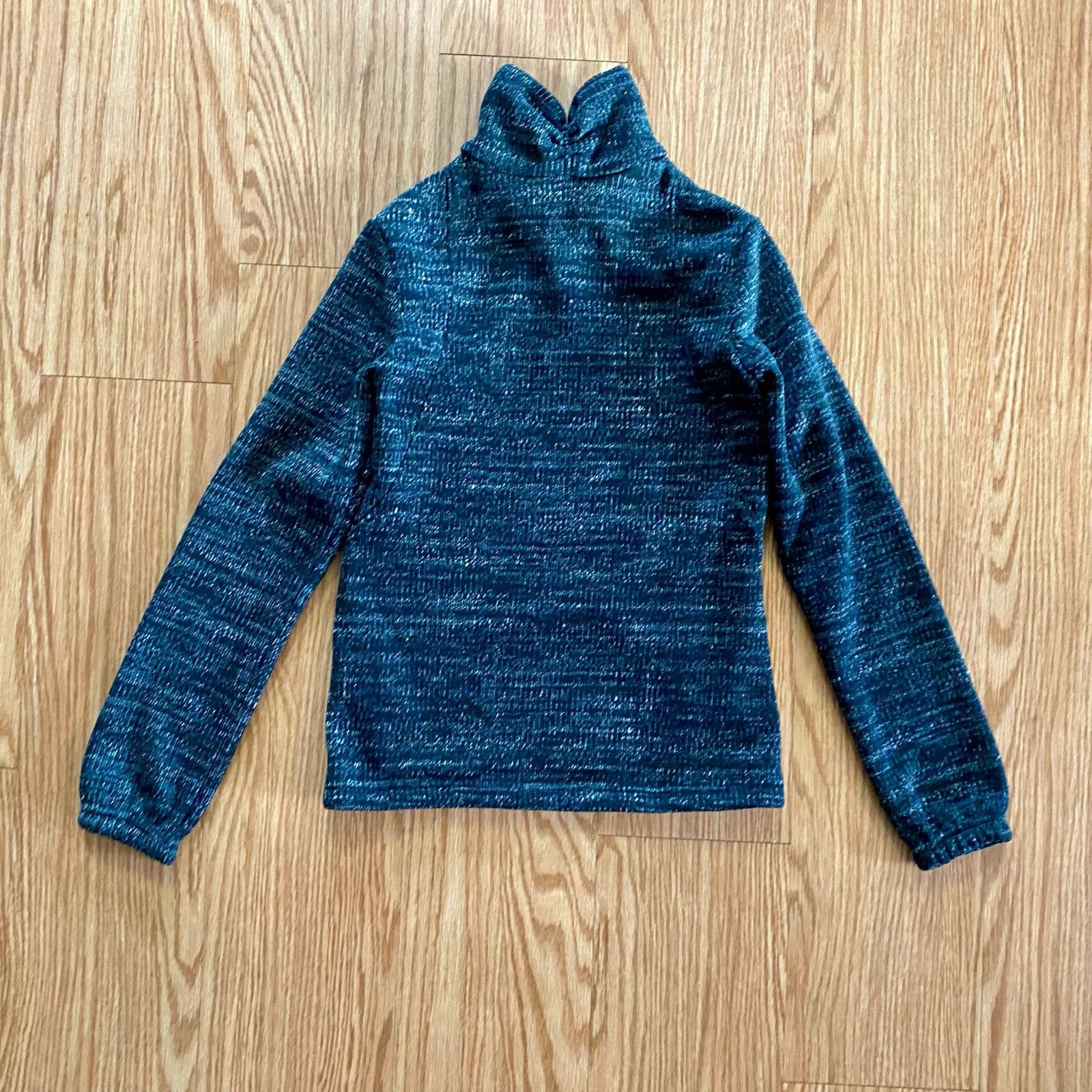 Spyder Spyder Heathered Black Fleece Half Zip Pullover Womens Small Size S / US 4 / IT 40 - 9 Thumbnail