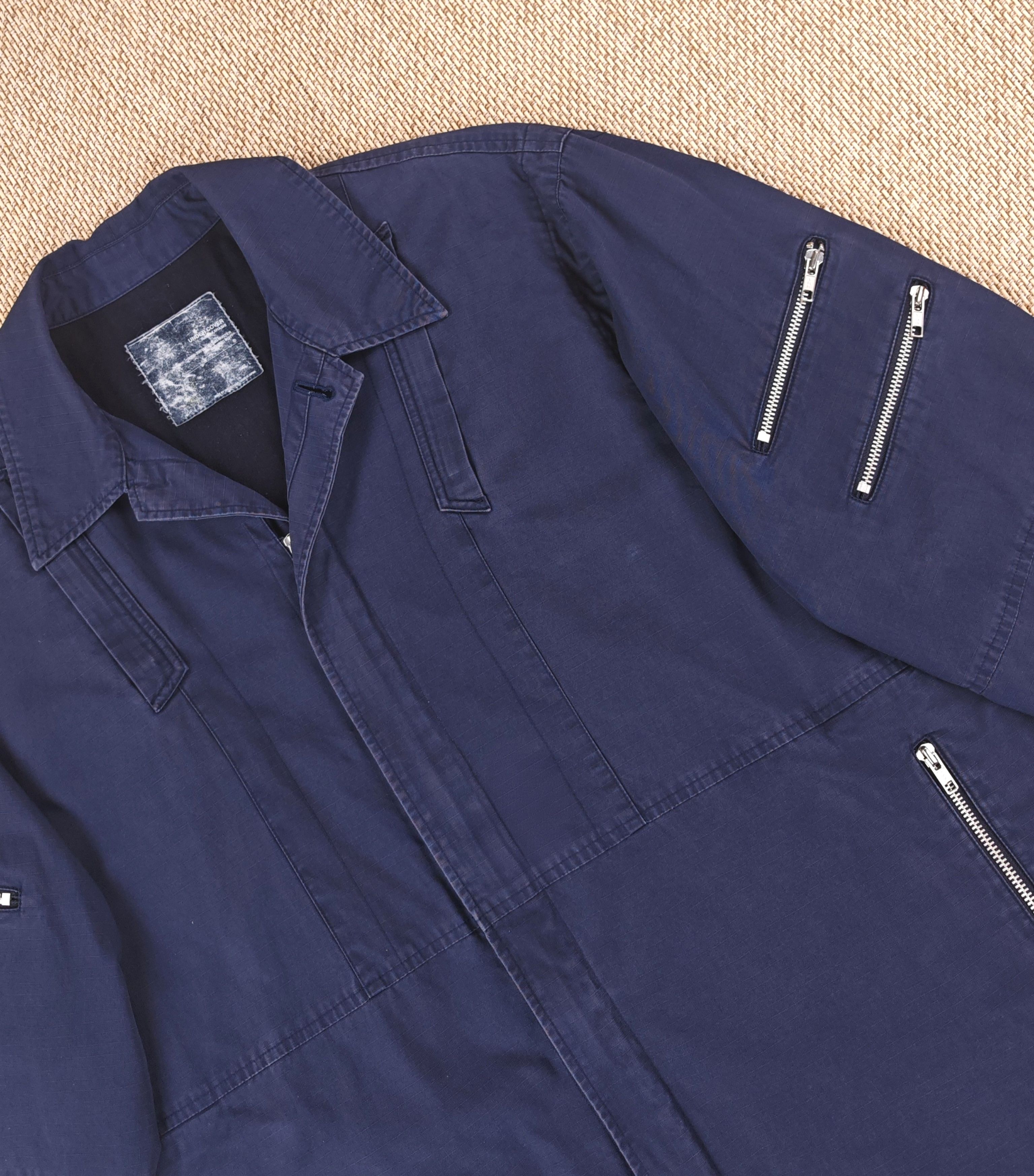 Undercover Undercover 2000-2001 Autumn Winter Multizipper Parka Size US L / EU 52-54 / 3 - 10 Thumbnail