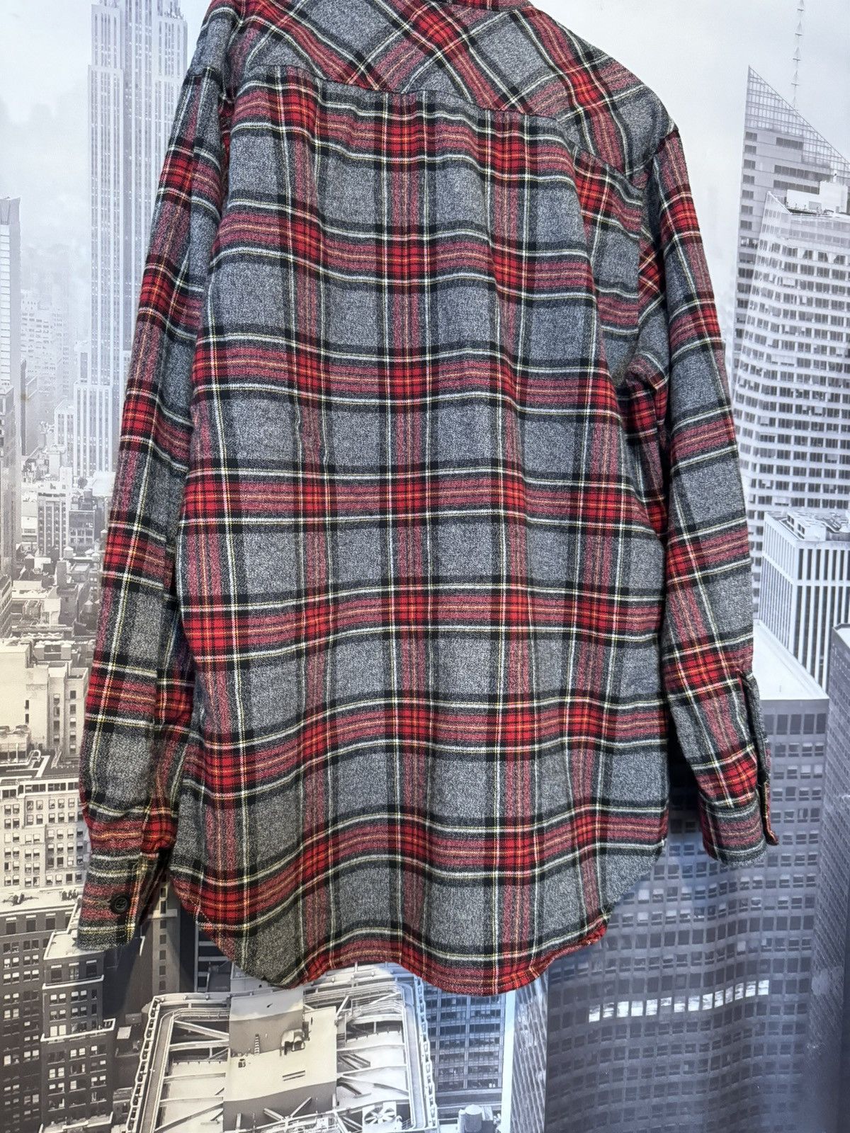 Fear of God 🔥FOG Fear of God Collection Two Flannel Grey SZ Med 16-17’ Size US M / EU 48-50 / 2 - 10 Thumbnail