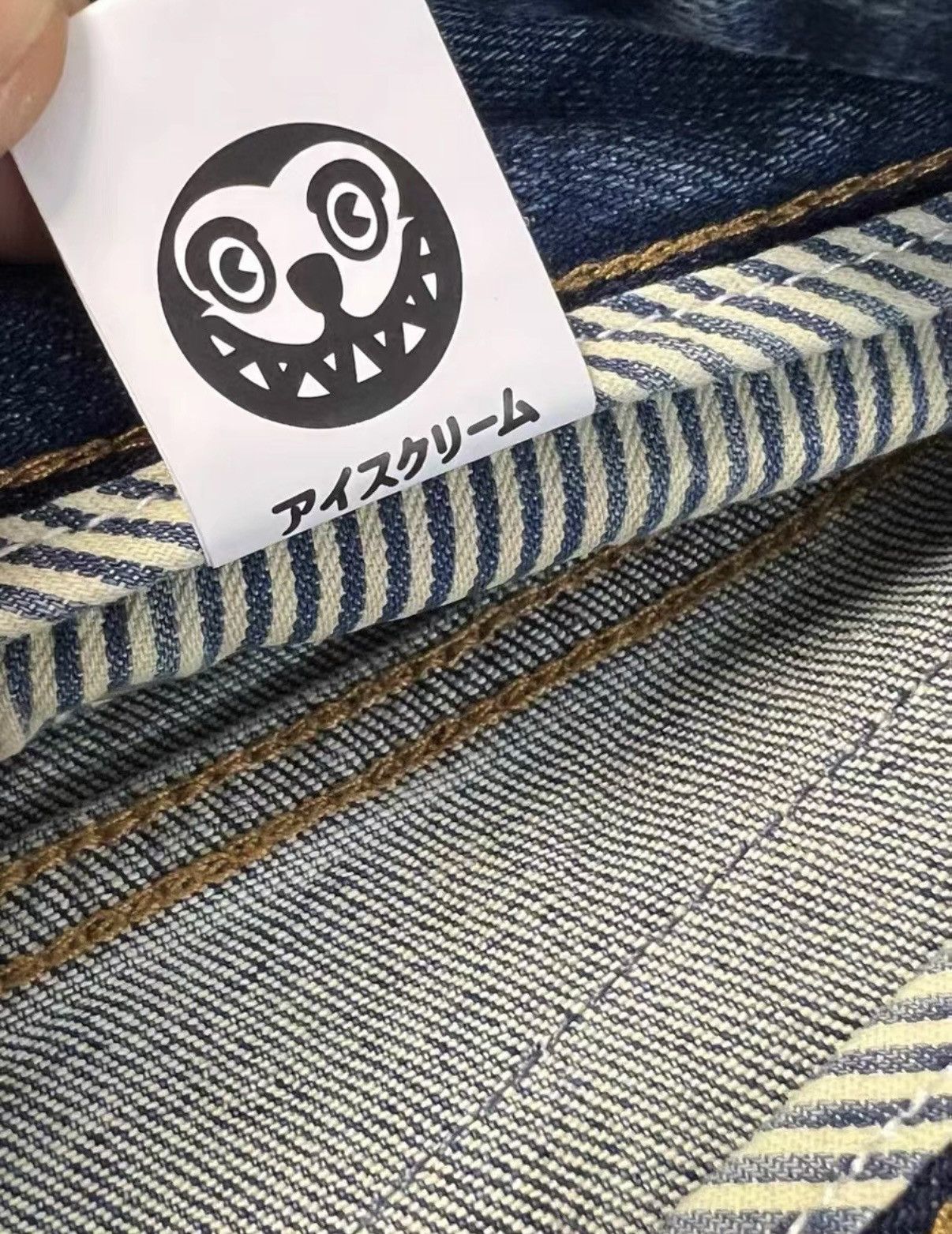 Billionaire Boys Club Billionaire Boys Club ICECREAM Embroidered Flying Dog Jeans Size US 34 / EU 50 - 7 Thumbnail