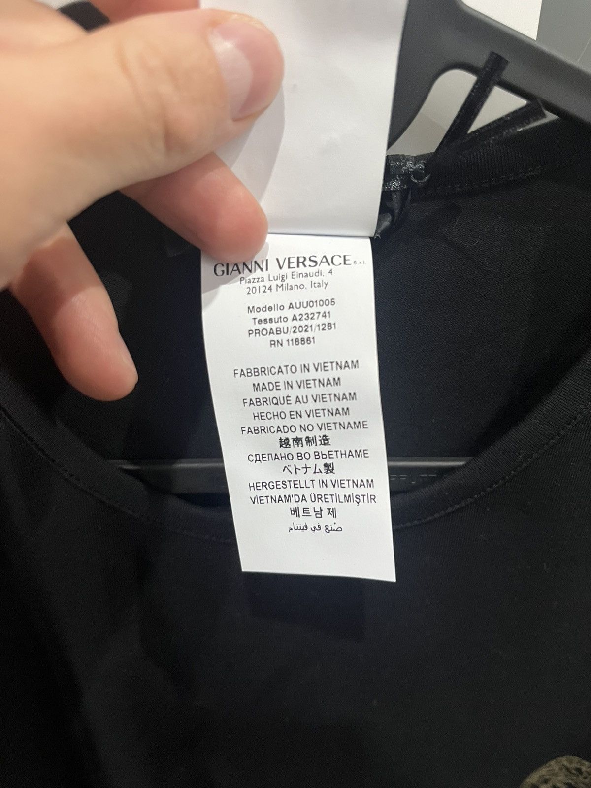 Versace Versace t shirt Medusa Size US M / EU 48-50 / 2 - 4 Thumbnail