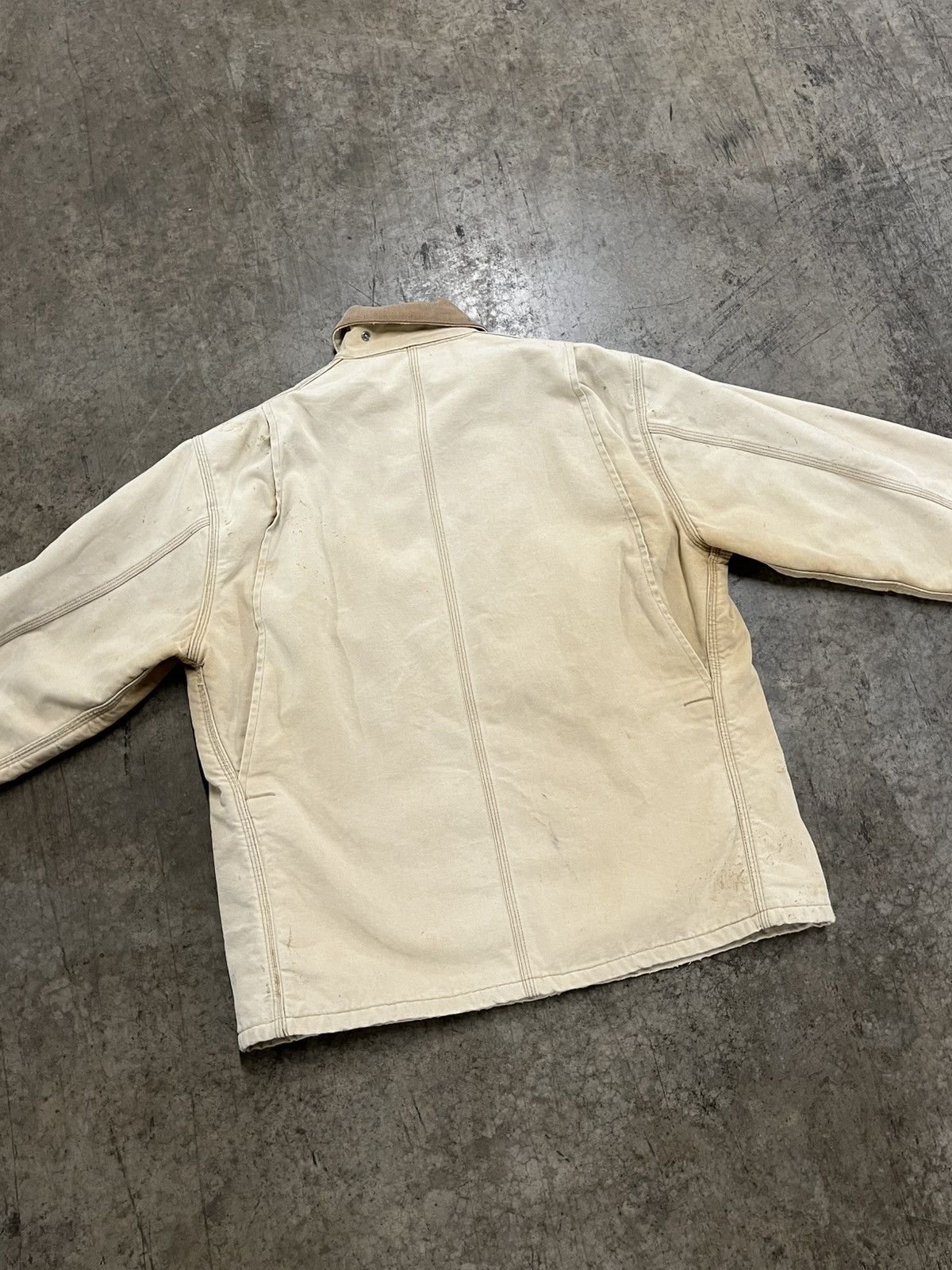 Carhartt × Vintage Carhartt chore jacket vintage blanket lined sun faded rare Size US XL / EU 56 / 4 - 10 Thumbnail