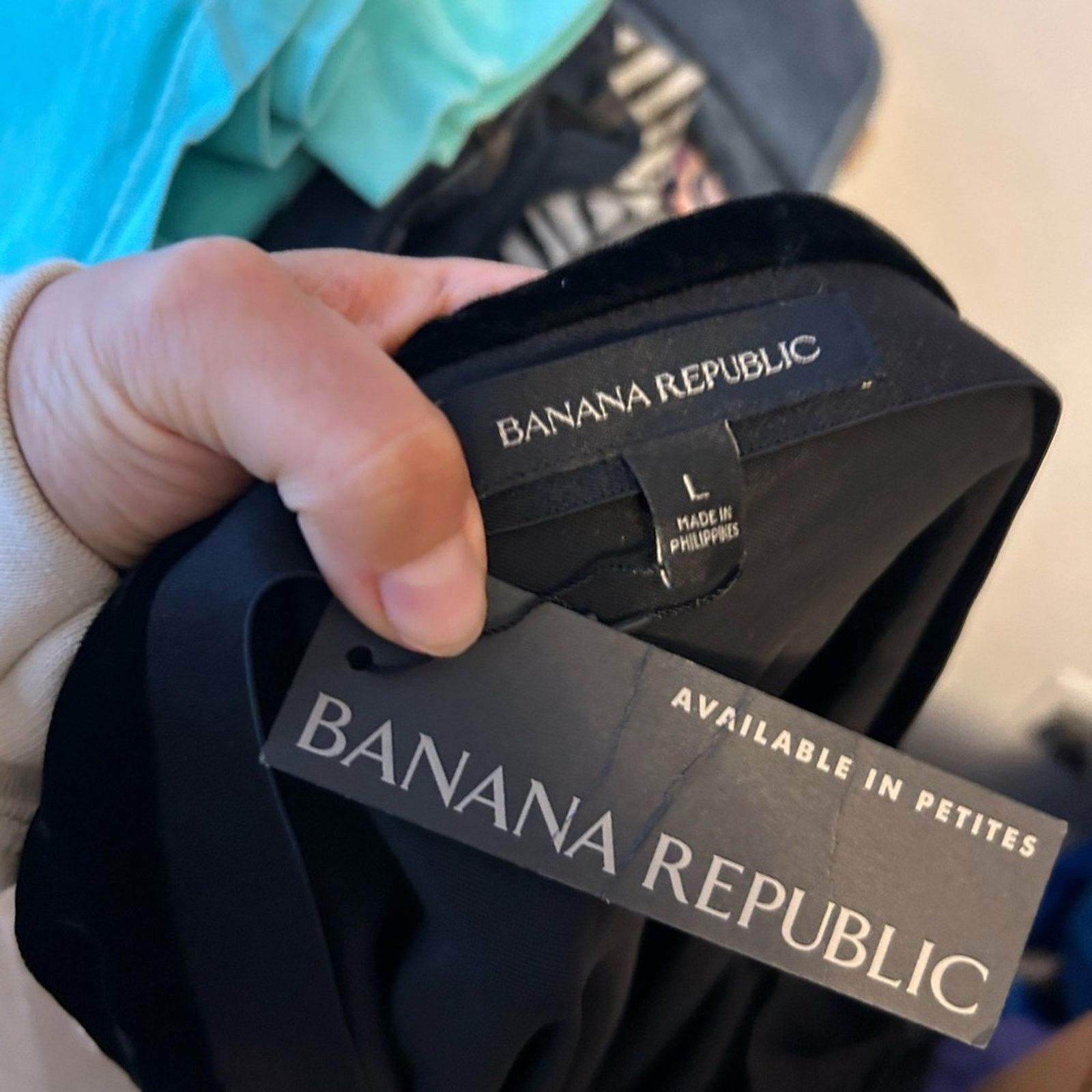Banana Republic Nwt Banana Republic Bias Black Velour Slip Skirt Size 36" / US 14 / IT 50 - 2 Thumbnail