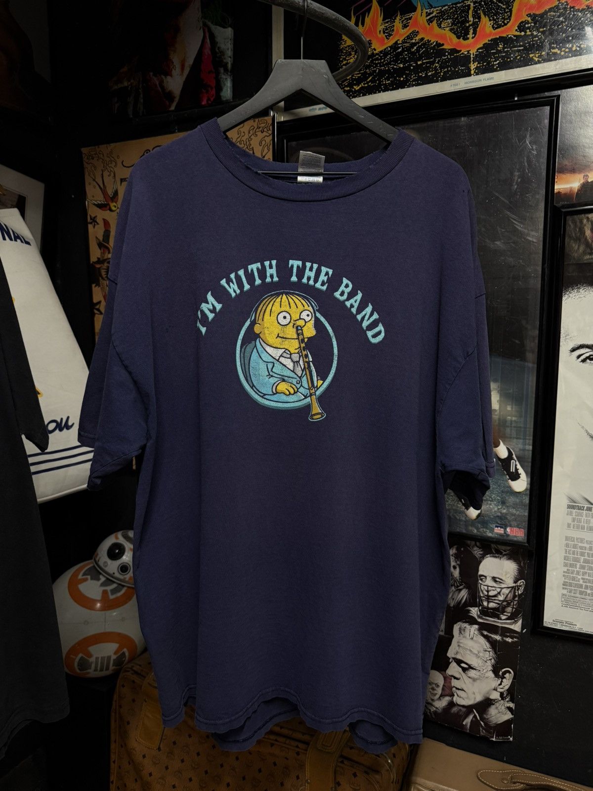 Vintage Vintage 00’ Simpsons Cartoon T-Shirt Adult Size 2XL Size US XXL / EU 58 / 5 - 3 Thumbnail