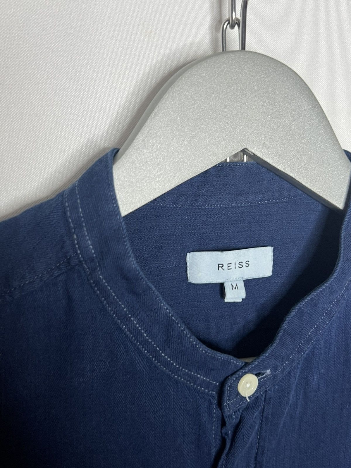 Reiss × Vintage 🤑 Reiss Luxury Button Up Shirt Long Sleeve Tee Hype 🤑 Size US M / EU 48-50 / 2 - 6 Thumbnail