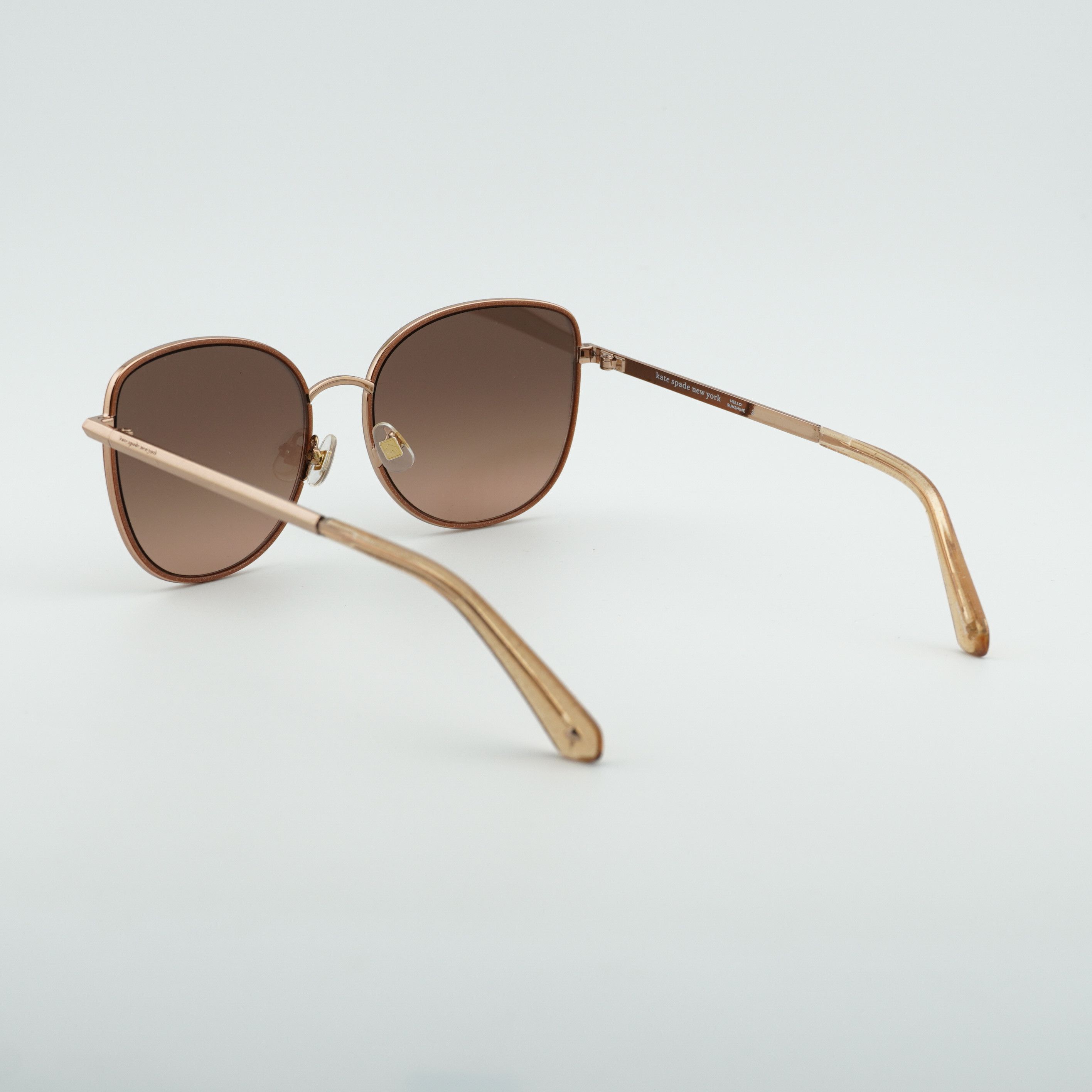 Kate Spade Kate Spade MARYAM/G/S 0AU2 G4 Sunglasses Gold Butterfly Fram Size ONE SIZE - 6 Thumbnail