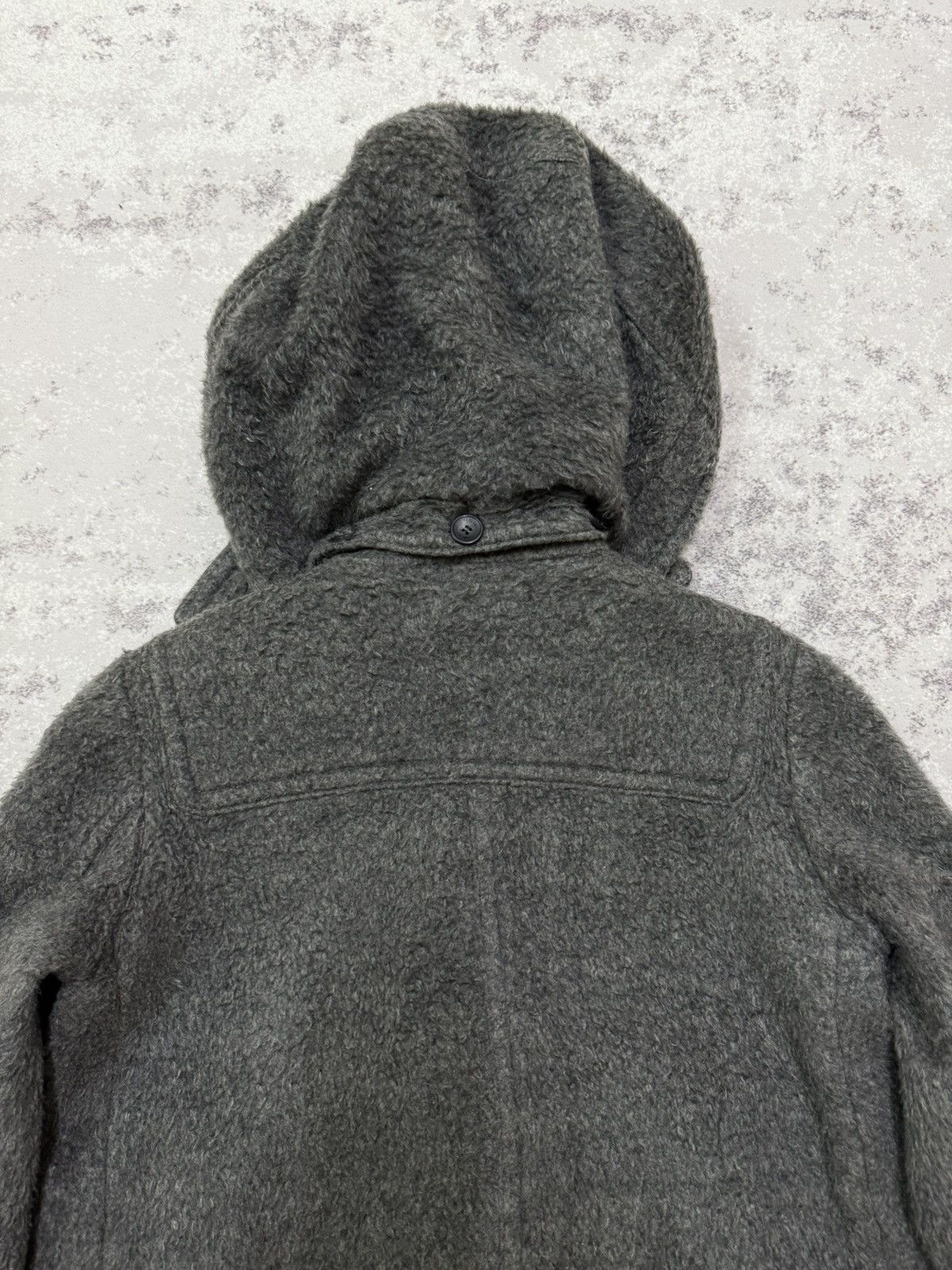 Paul Smith PAUL SMITCH MOHAIR WOOL DUFFLE COAT HOODIE Size S / US 4 / IT 40 - 15 Thumbnail