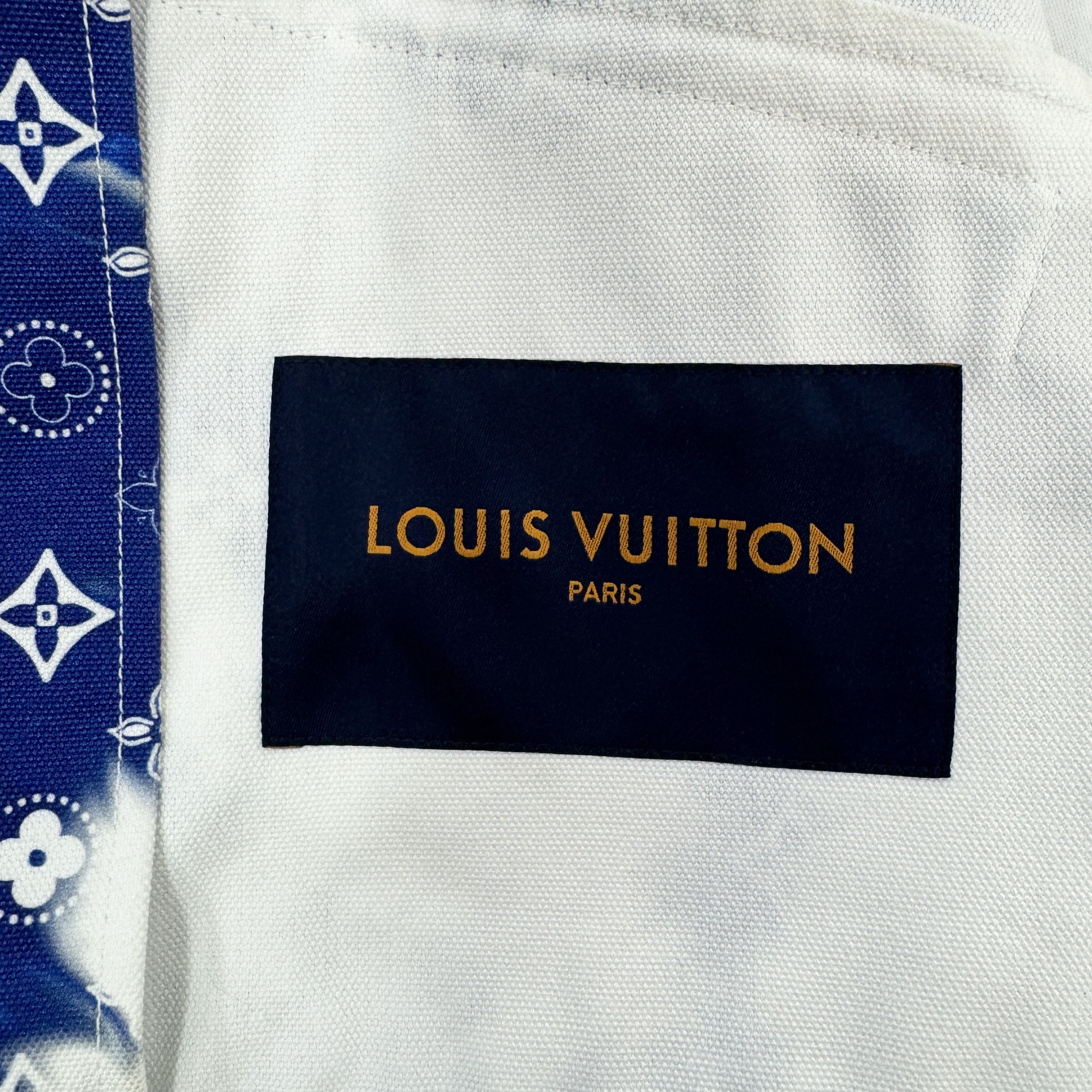 Louis Vuitton Louis Vuitton 1AA4KV Monogram Bandana Jacket RRP £3500 Size US M / EU 48-50 / 2 - 12 Thumbnail