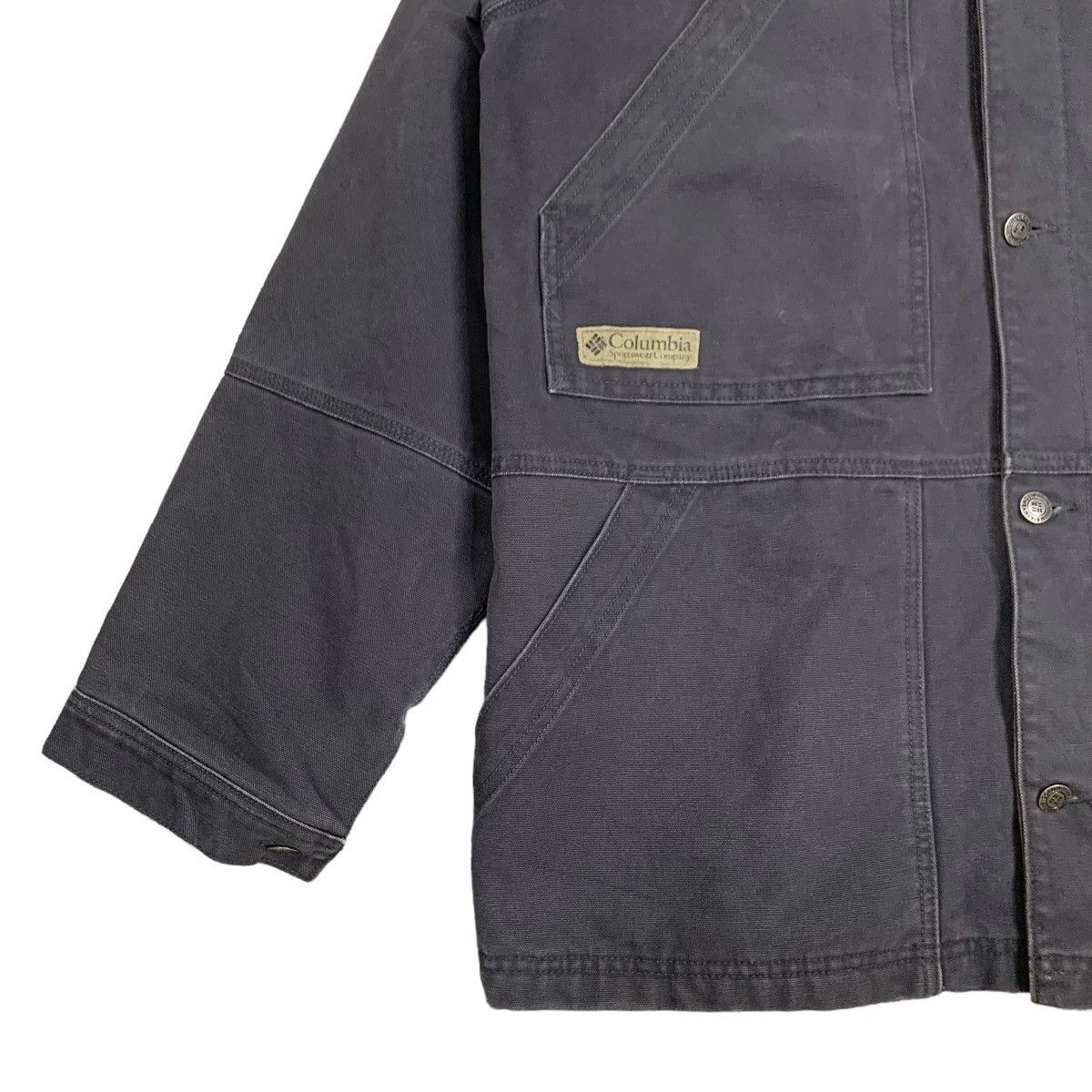 Columbia Vintage Columbia F03 PM5027 Cavas Workwear Jacket Size L Size US L / EU 52-54 / 3 - 5 Thumbnail