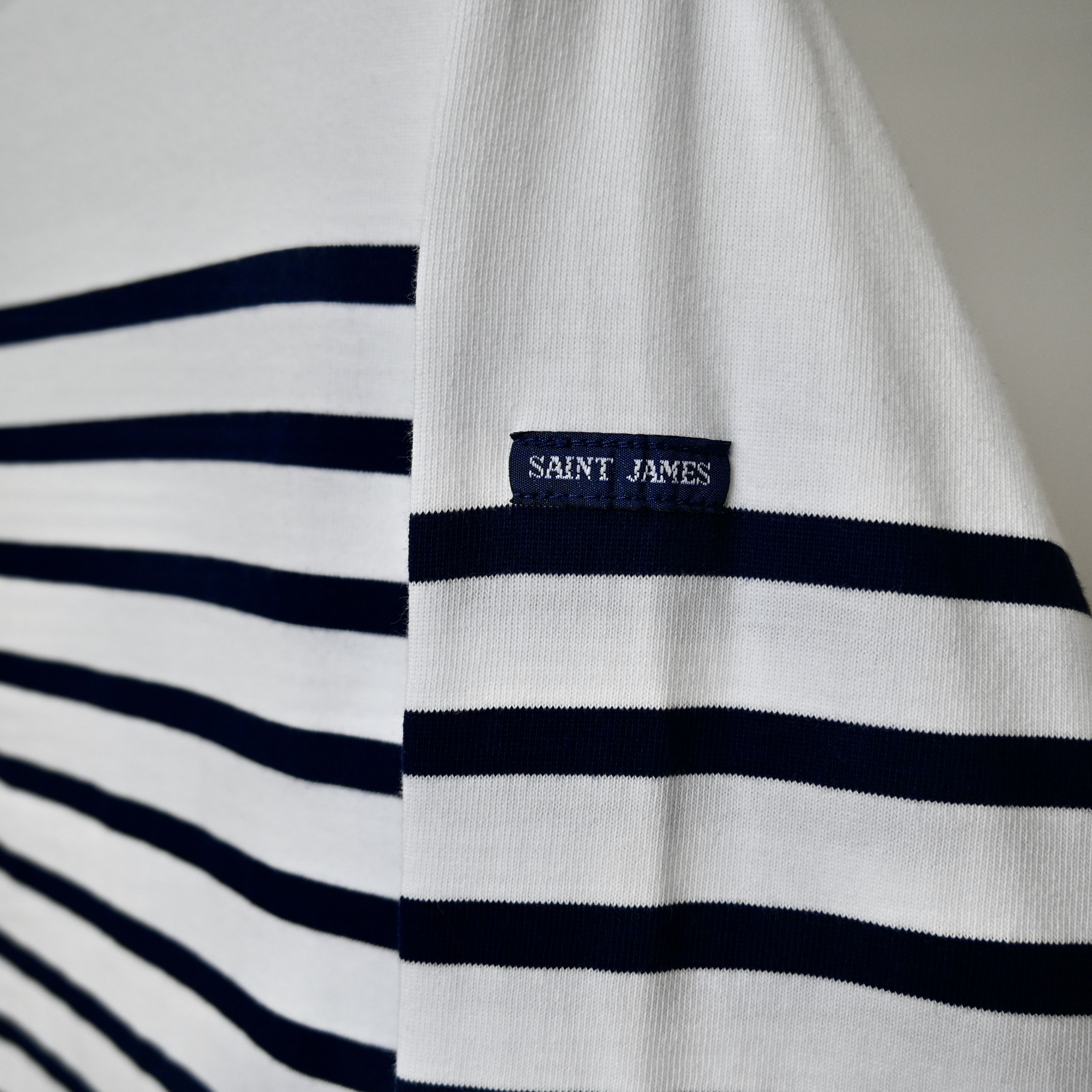 Saint James SAINT JAMES "NAVAL" authentic sailor shirt, 3/SM Size US S / EU 44-46 / 1 - 9 Thumbnail