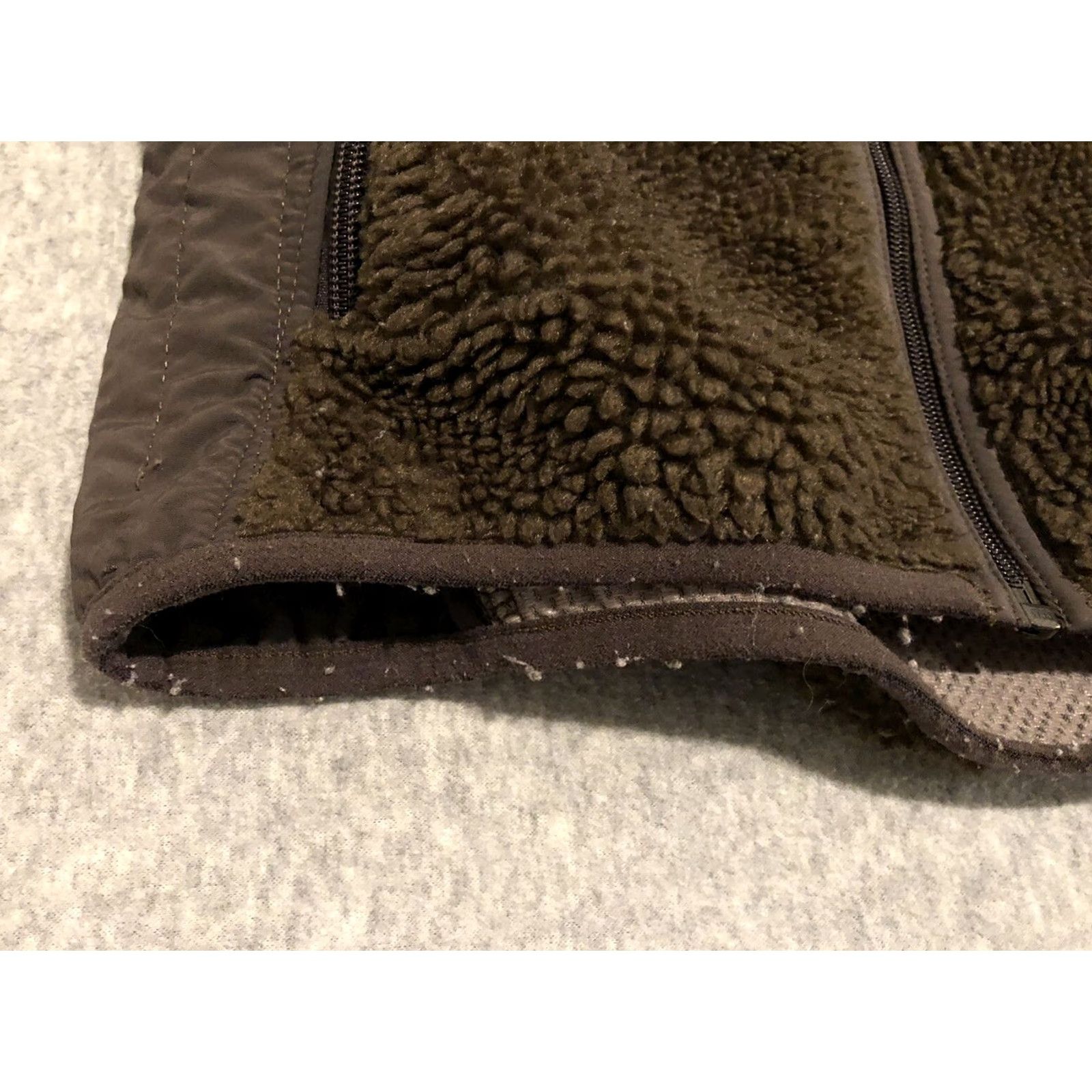 Patagonia Patagonia Vest Fleece Full Zip Brown Womens Small Sherpa Deep Pile Jacket Vest, Brown, S Size S / US 4 / IT 40 - 6 Thumbnail