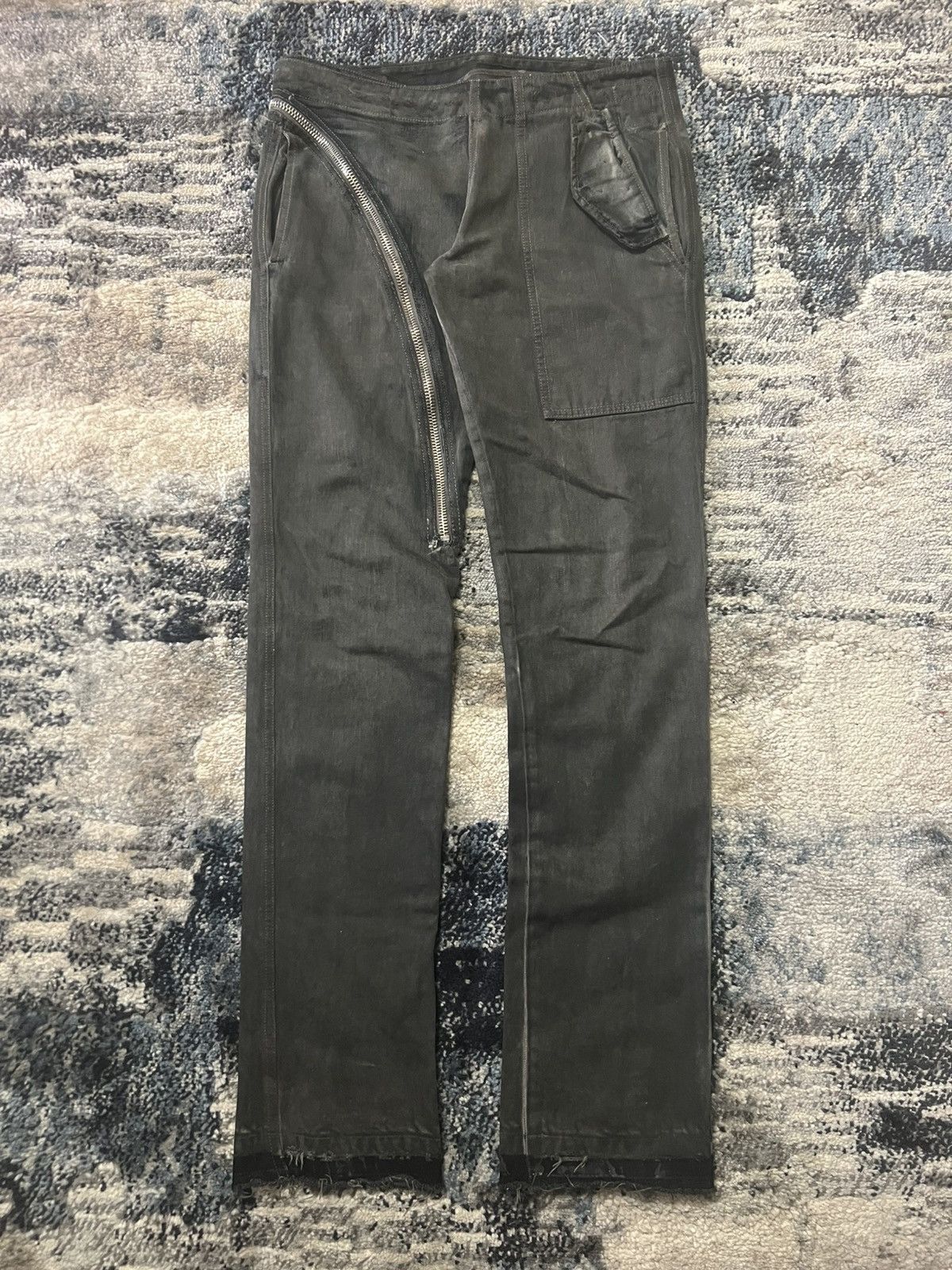 Rick Owens Rick Owens Olmar and Mirta SS09 Strutter Hog Wash OG Aircuts Size US 30 / EU 46 - 3 Thumbnail