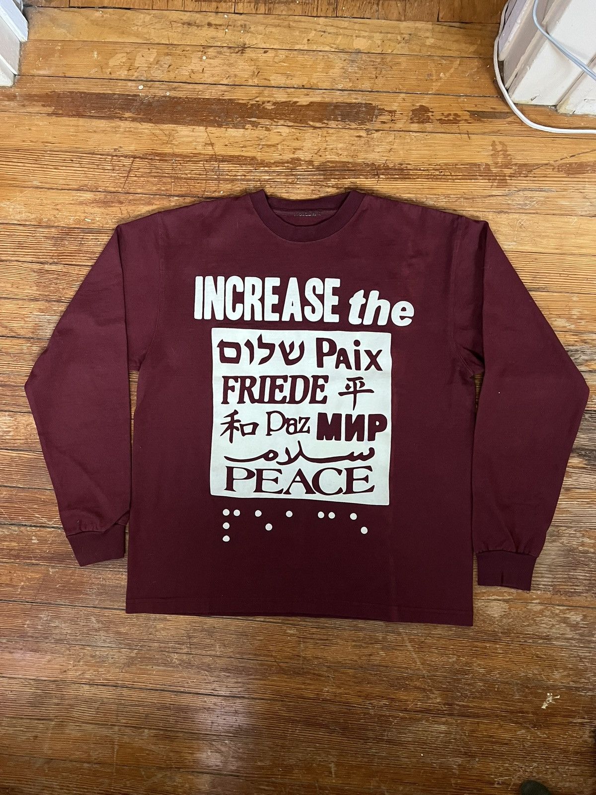 Cactus Plant Flea Market CPFM Increase The Peace L/S Tee Size US L / EU 52-54 / 3 - 1 Thumbnail