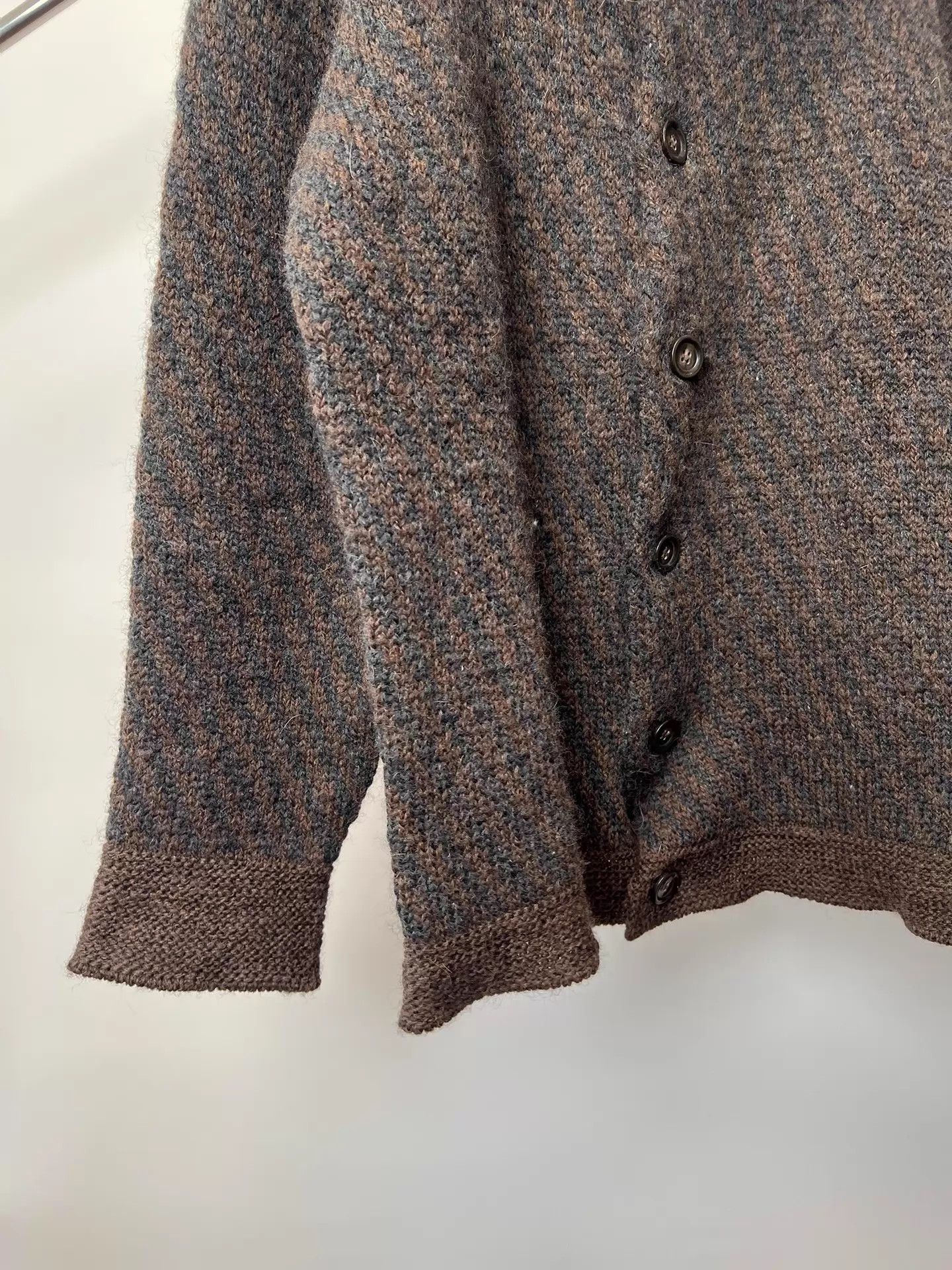 Yohji Yamamoto Yohji Yamamoto YS Colorful Knit Wool Cardigan L Size US L / EU 52-54 / 3 - 6 Thumbnail