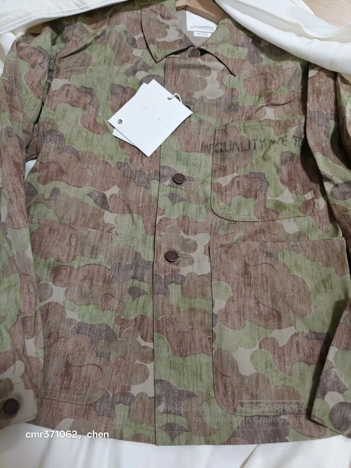 Visvim visvim 21AW Baker Coverall Camo Jacket. Size US S / EU 44-46 / 1 - 6 Thumbnail