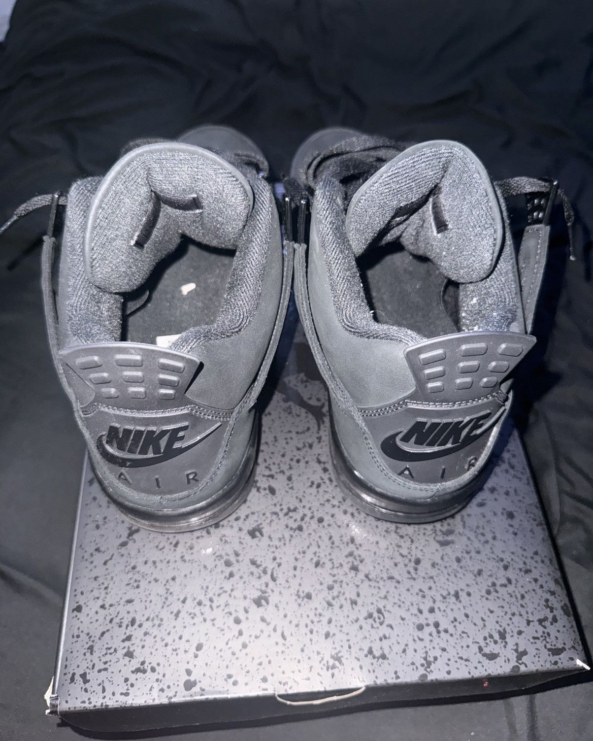 Jordan Brand Air Jordan 4 Retro 'Black Cat' 2025 Size US 9.5 / EU 42-43 - 3 Thumbnail