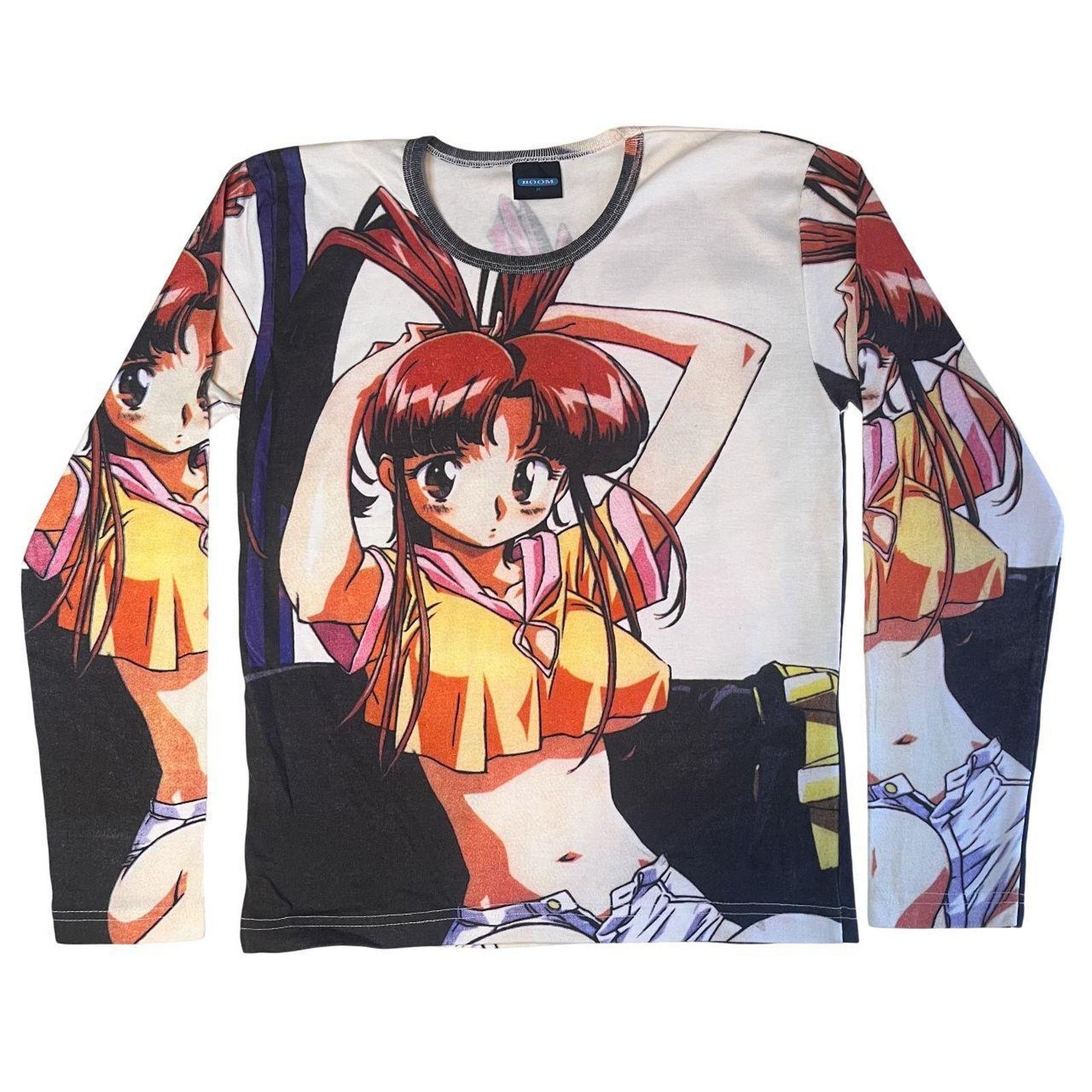 Other Vintage y2k 2000s anime long sleeve tee Size M / US 6-8 / IT 42-44 - 1 Thumbnail