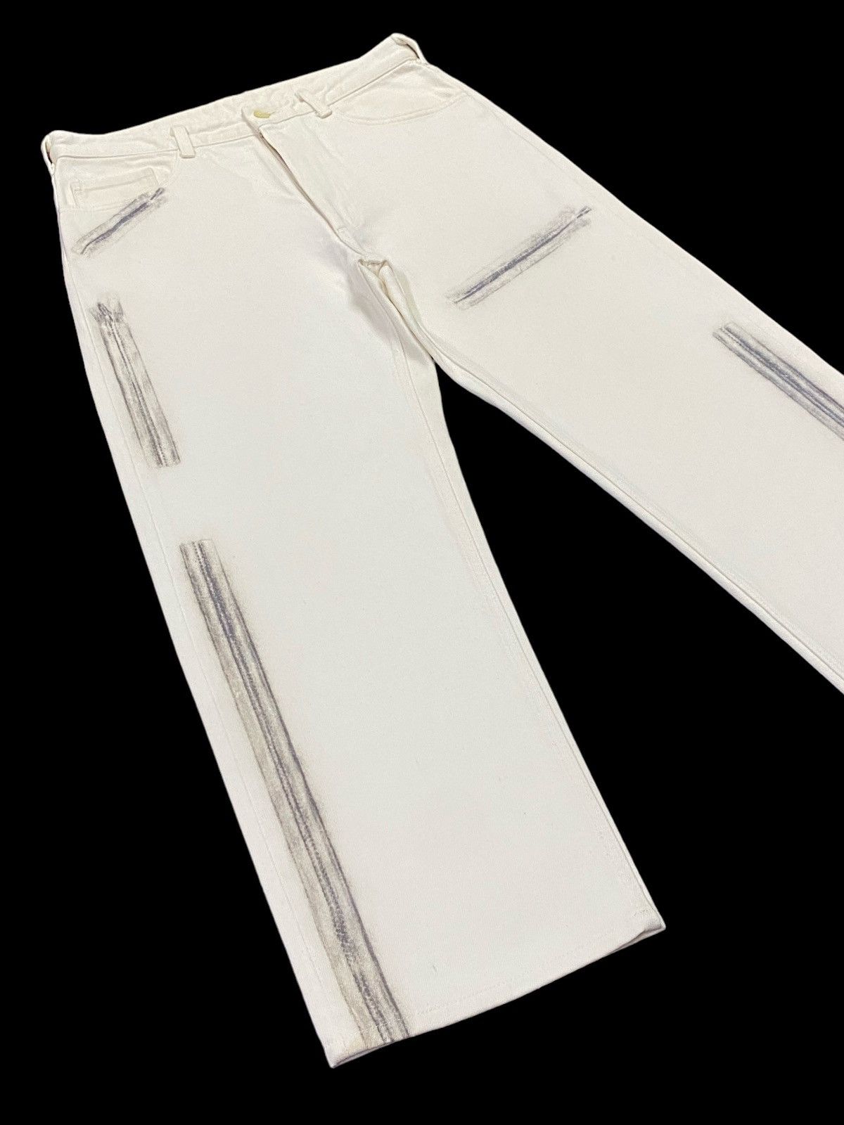 Issey Miyake Vintage Issey Miyake Cropped Jeans Size US 31 - 17 Thumbnail