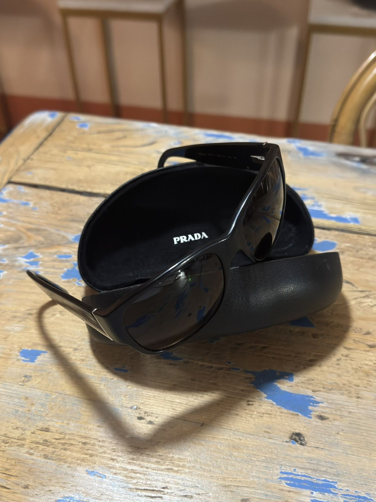 Prada Prada Iconic Sunglasses SPR18H Size ONE SIZE - 4 Thumbnail