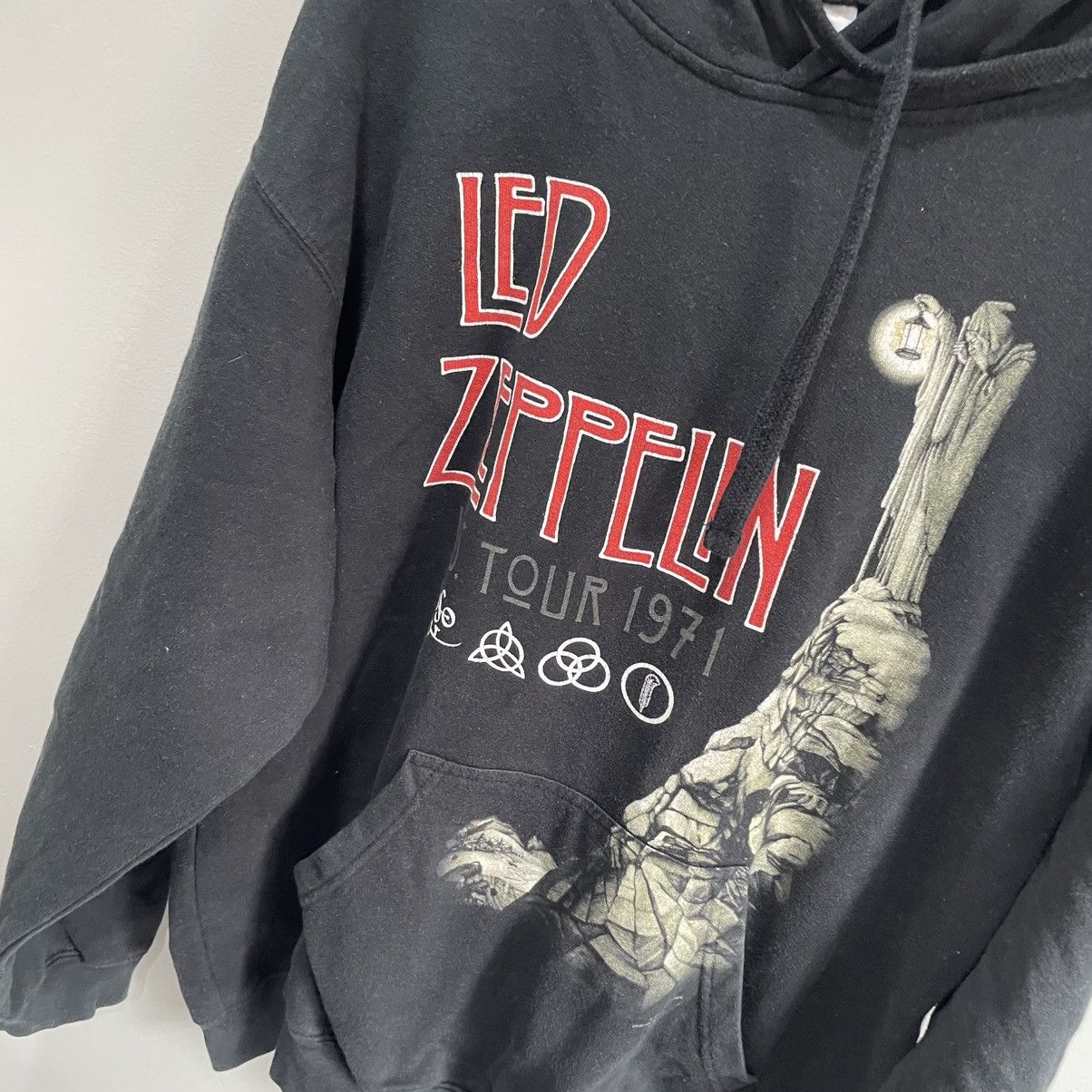 Band Tees Vintage 00s Led Zepplin graphic hoodie sweatshirt Size US L / EU 52-54 / 3 - 2 Thumbnail
