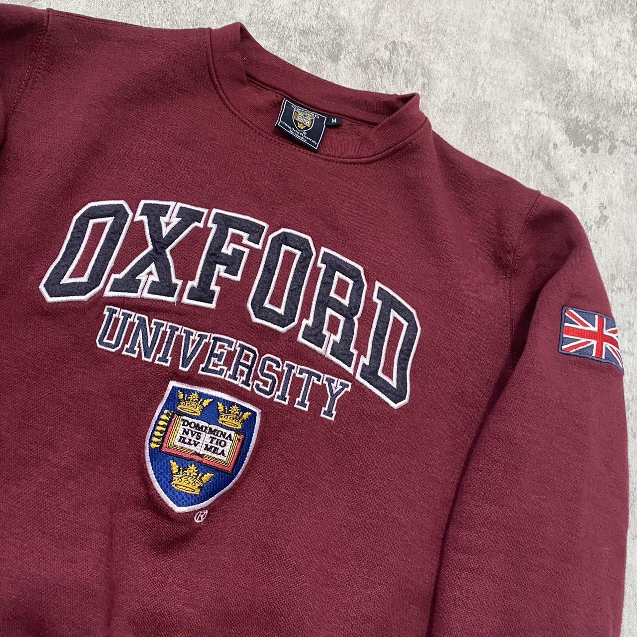 Other Burgundy Oxford University sweatshirt streetwear Size M / US 6-8 / IT 42-44 - 2 Thumbnail