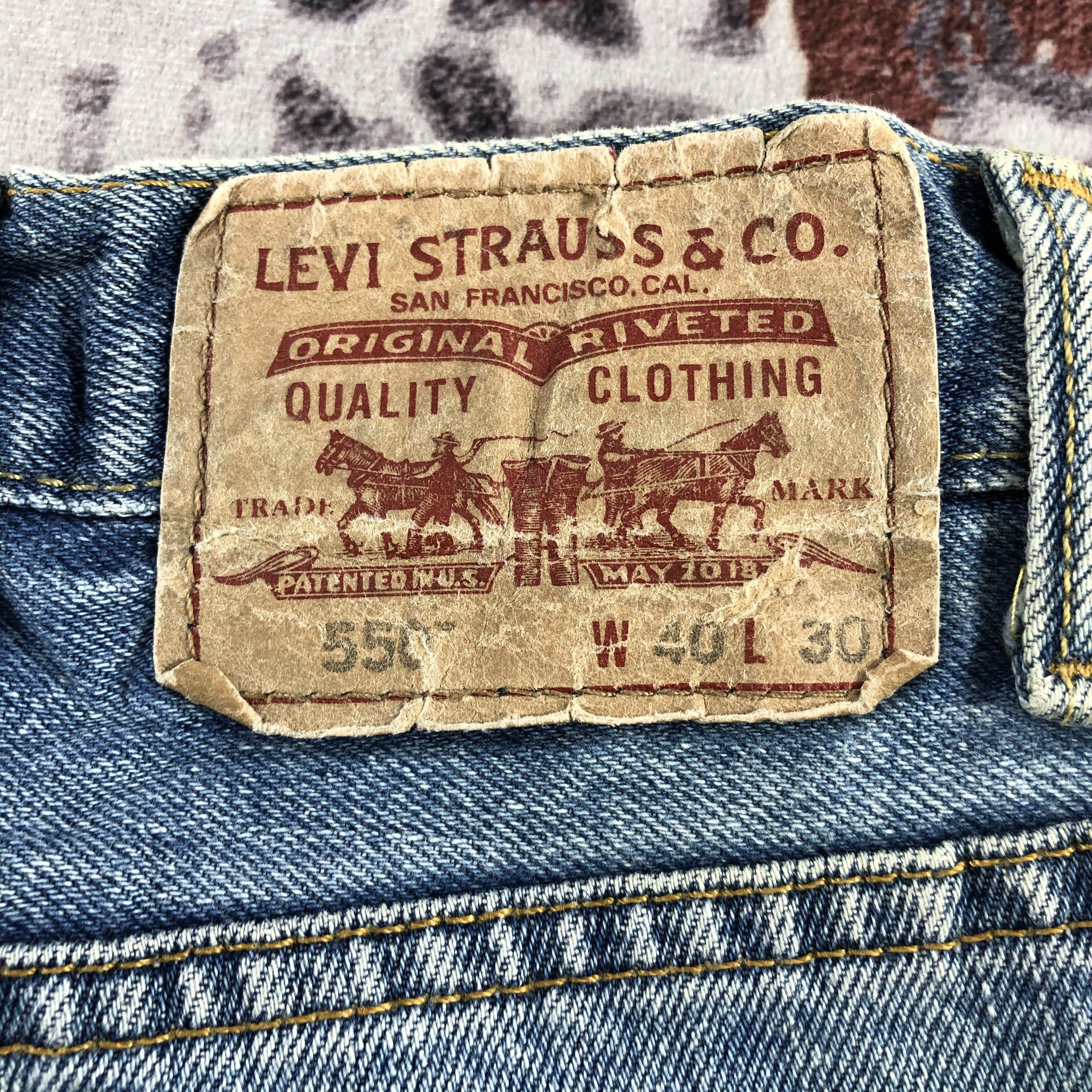 Levi's × Vintage Vintage Light Wash Levis 550 Jeans-JM2839 Size US 41 - 6 Thumbnail