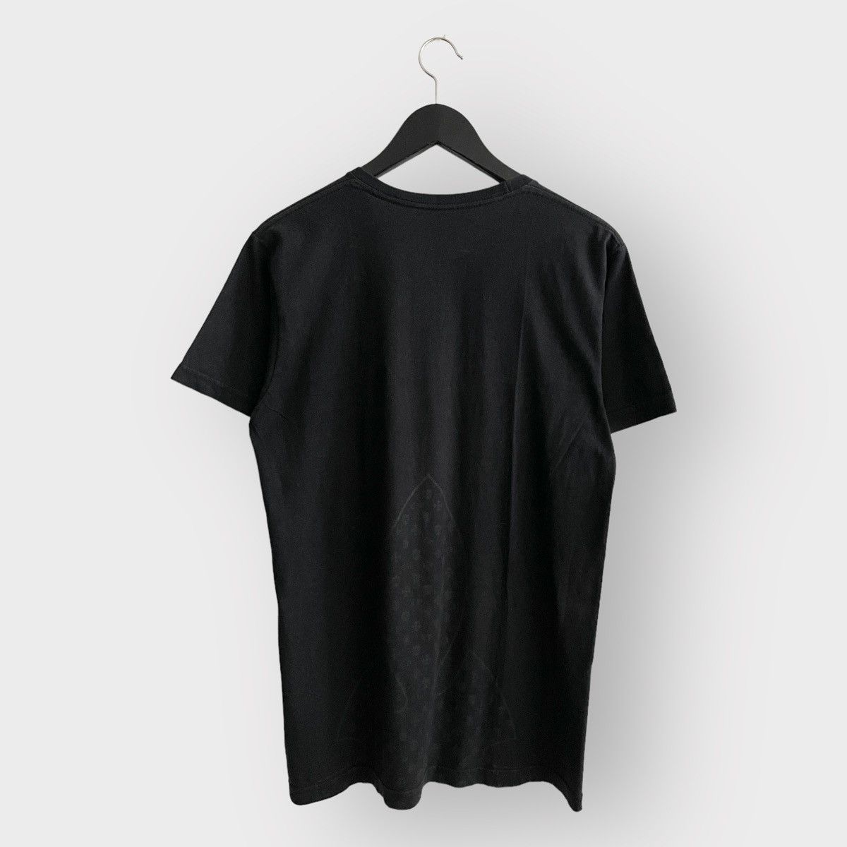 Chrome Hearts STEAL! 2010s Chrome Hearts Half Heart Crosses Pocket Tee Size US M / EU 48-50 / 2 - 2 Thumbnail