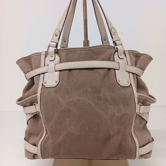 Michael Kors Michael Kors Michael Canvas Top Handle Gansevoort Tote Bag Size ONE SIZE - 3 Thumbnail