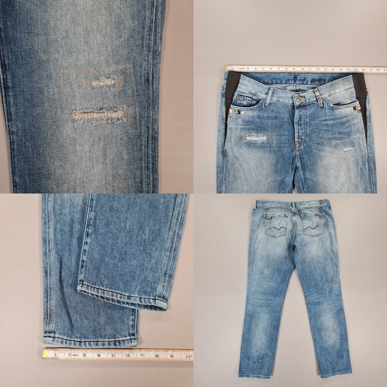 7 For All Mankind VINTAGE none Size 24" / US 00 / IT 34 - 8 Thumbnail