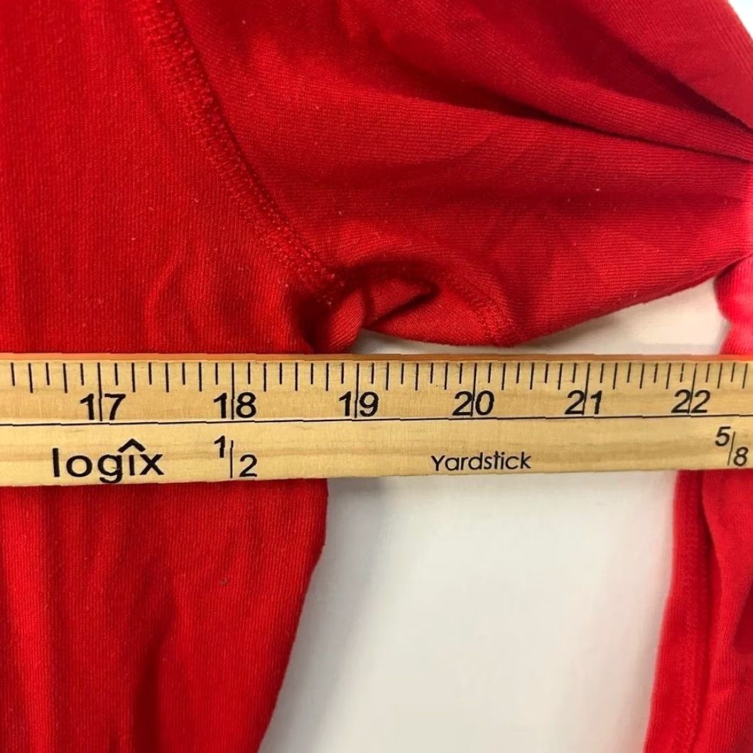Nike Nike Dri-Fit USA Team Training 1/4 Zip Pullover Sweater Women Large Red Size L / US 10 / IT 46 - 4 Thumbnail