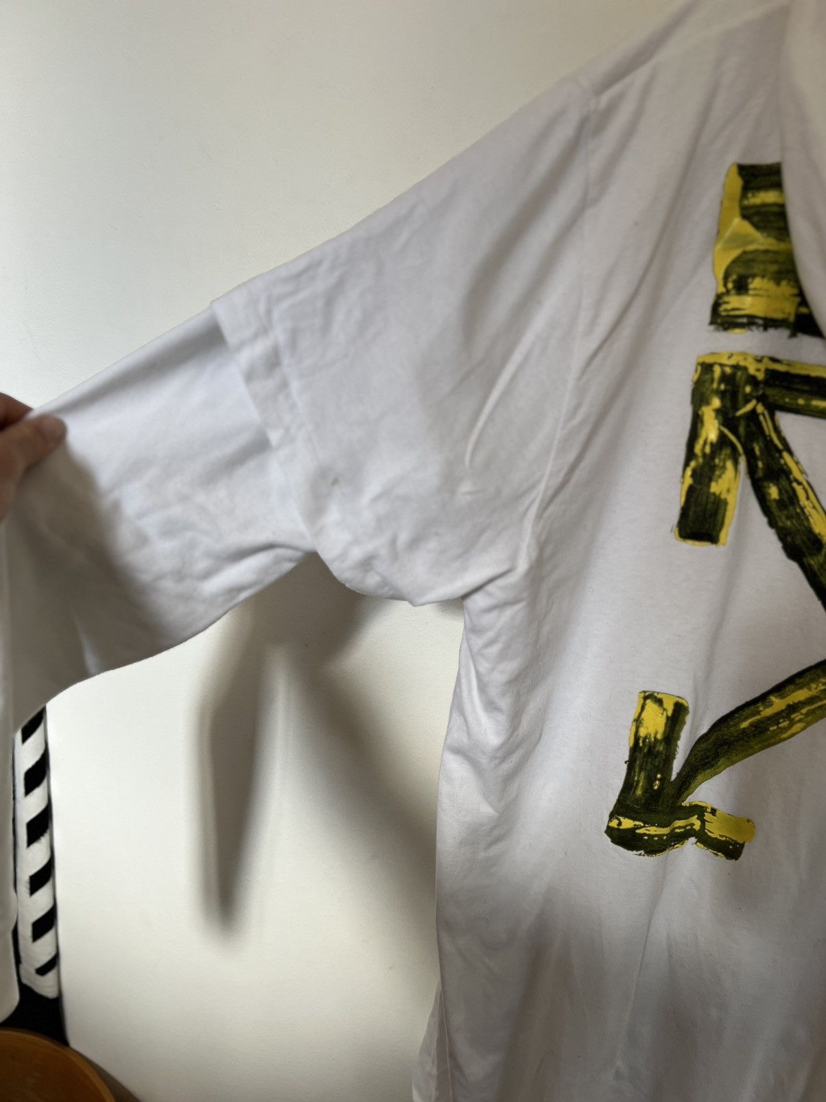 Off-White × Virgil Abloh Off white Acrylic Hoodie Size US XL / EU 56 / 4 - 7 Thumbnail