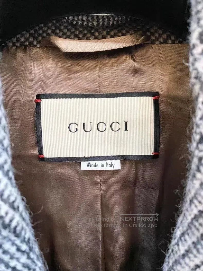 Gucci Gucci Embroidered Wool Long Coat- Size US L / EU 52-54 / 3 - 6 Thumbnail