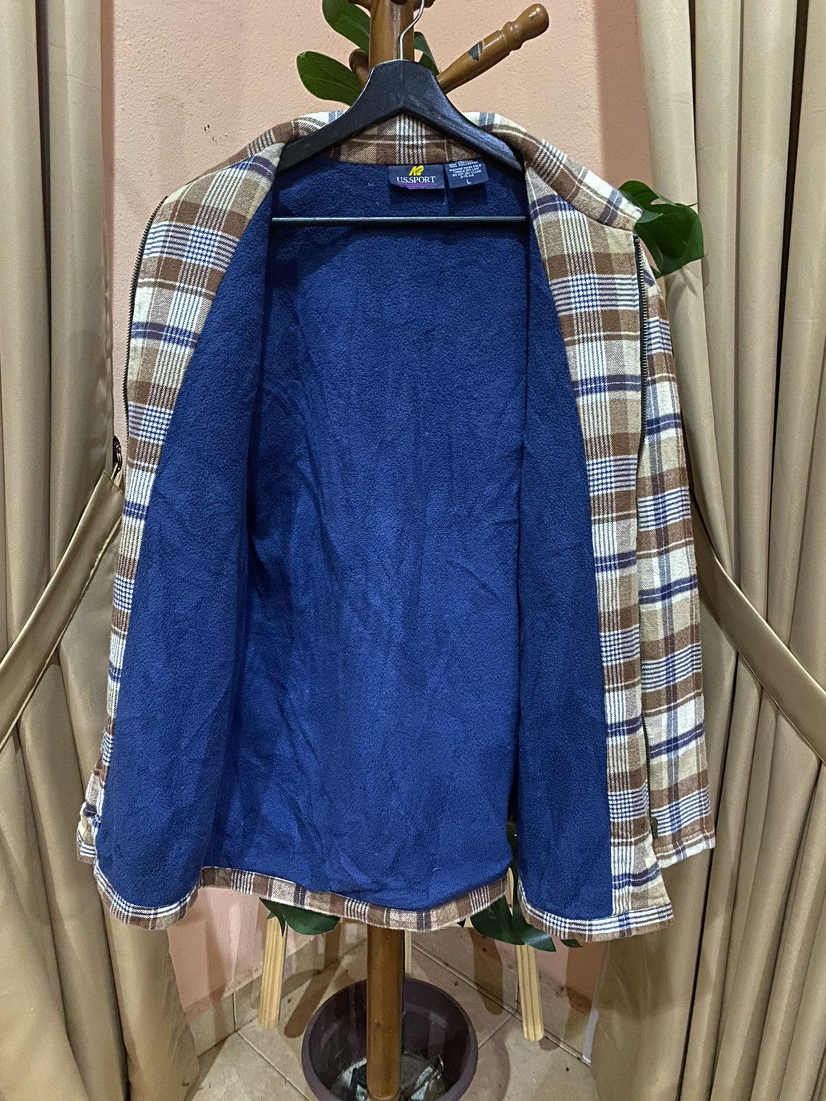 Other VINTAGE US SPORT FLANEL JACKET Size US L / EU 52-54 / 3 - 10 Thumbnail