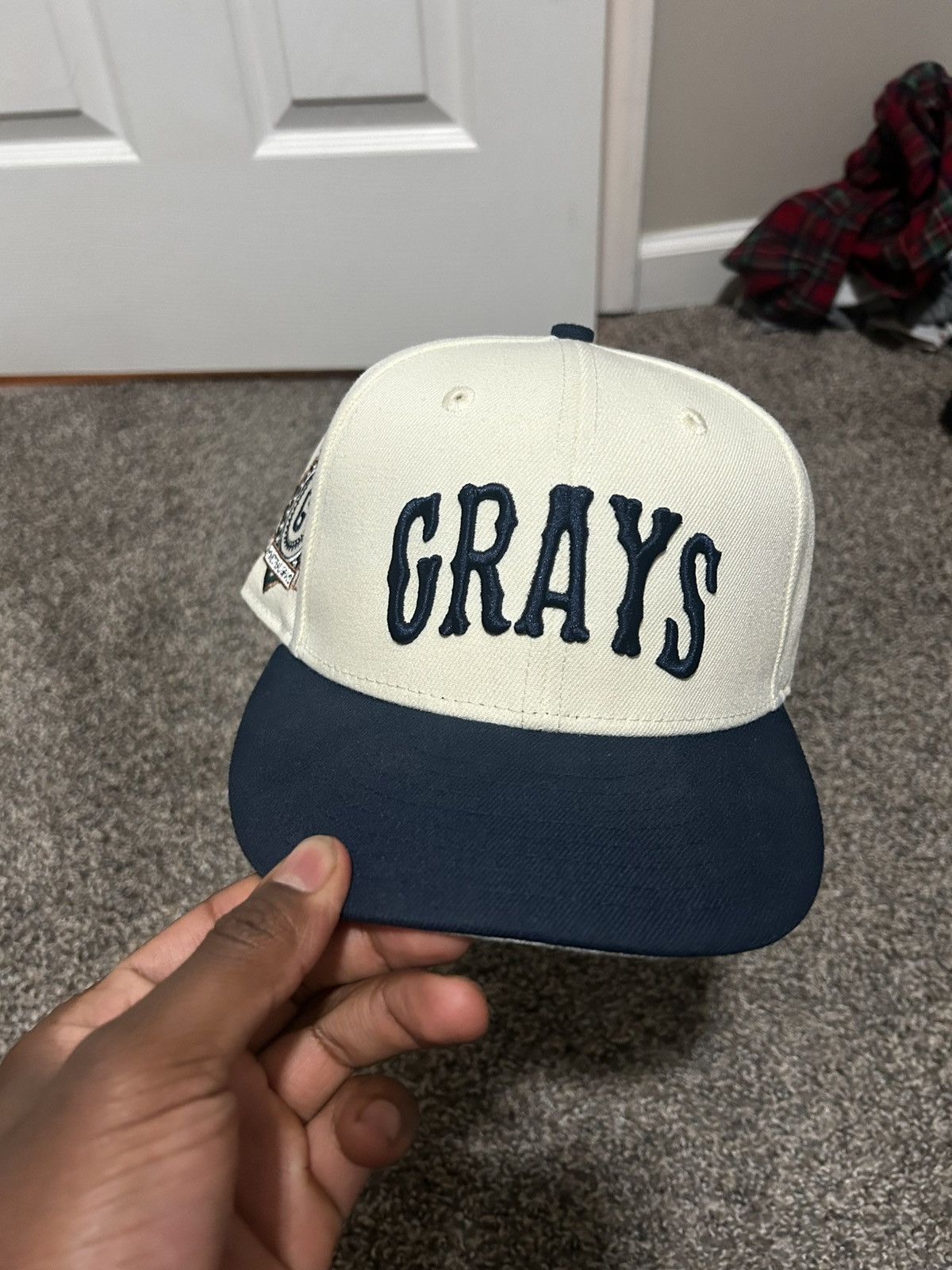 Authentic Negro Leagues × New Era Homestead Grays Negro League Hat Size ONE SIZE - 1 Thumbnail