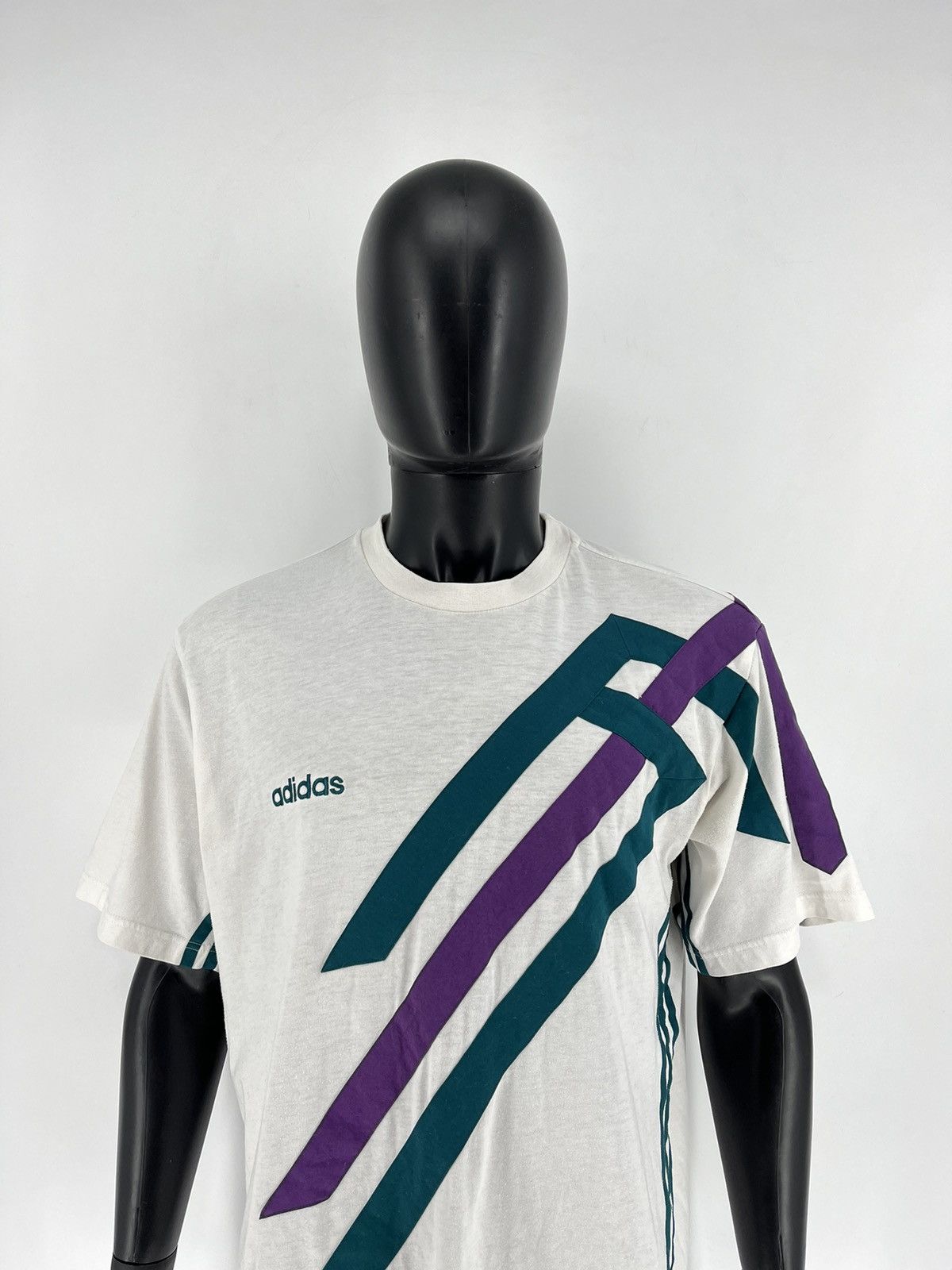 Adidas Vintage 90s Adidas Streetwear Style Travis Style Size US L / EU 52-54 / 3 - 1 Thumbnail